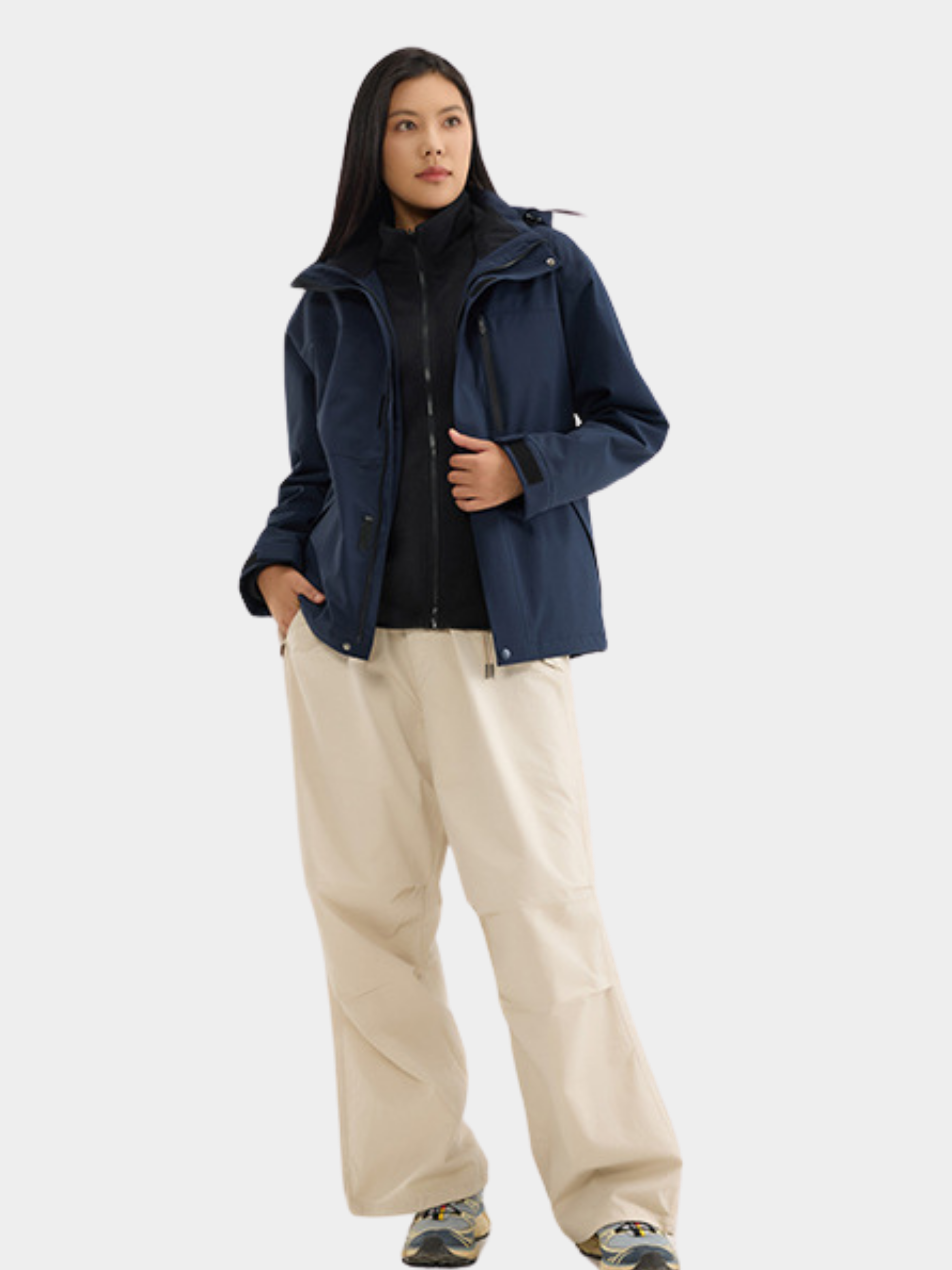 CanyonTote - 3-in-1 Graphene Tech Waterproof Down & Fleece Jacket