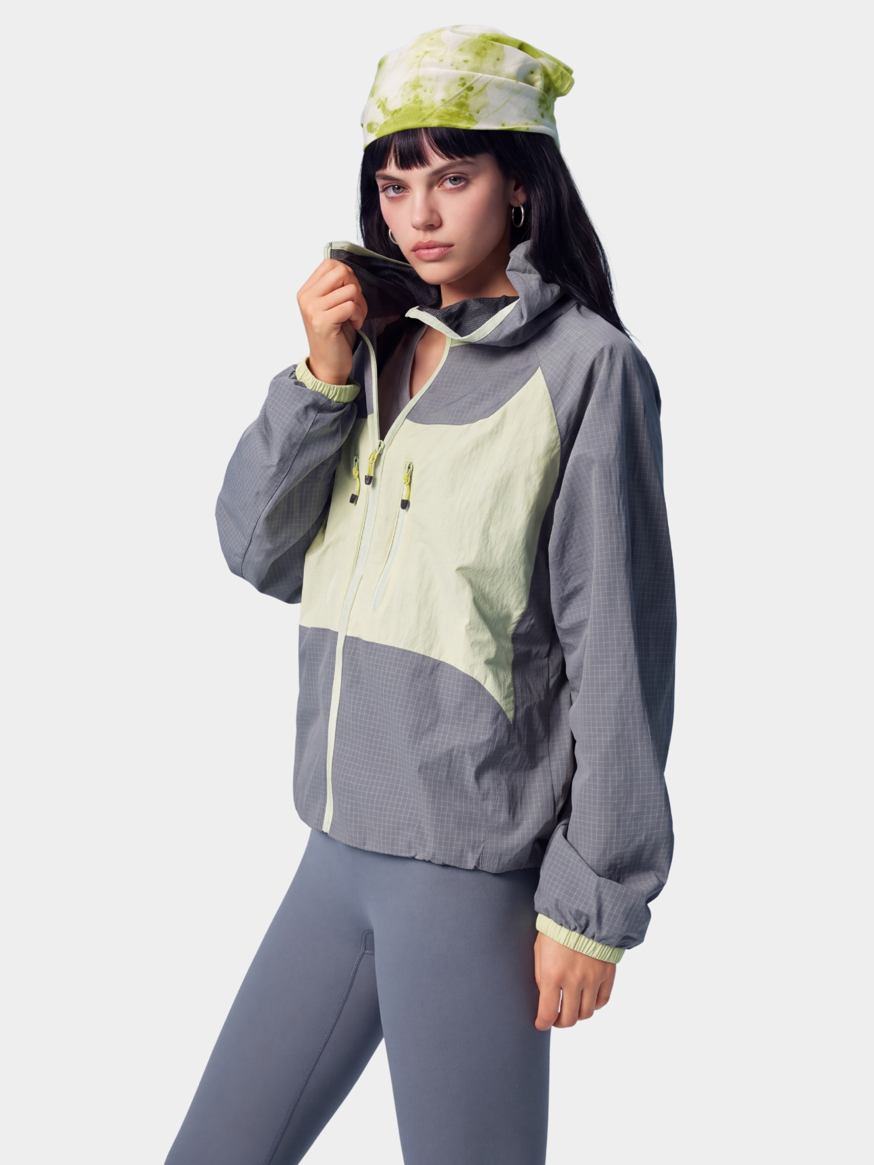 LiteVeil - Water-Repellent Lightweight Breathable Color-Block Jacket