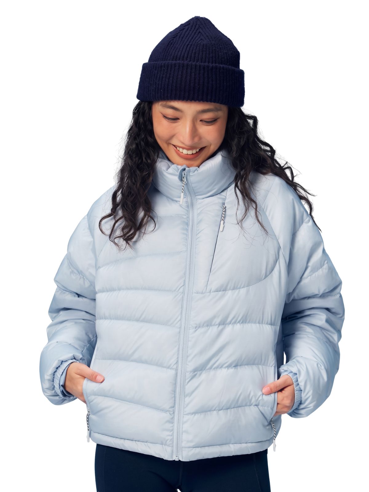 EchoShade - Lightweight 90% White Duck Down Cropped Jacket
