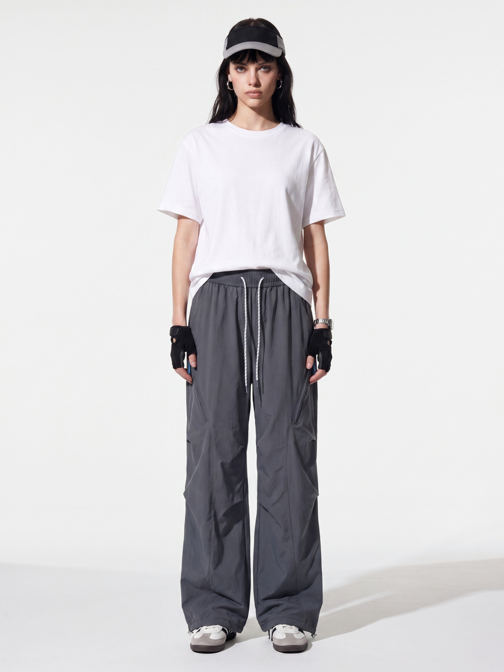 Rampart - Contrast Zip Water-Repellent Lightweight Pants
