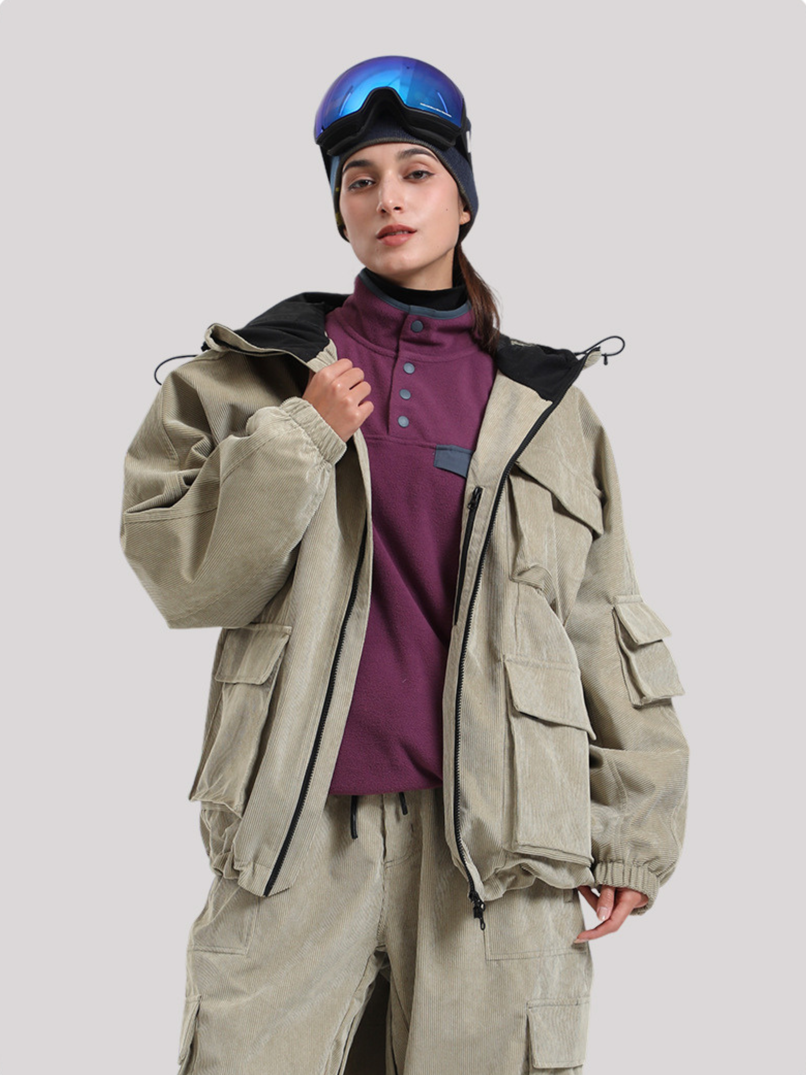 Moonclaw - Windproof Waterproof Multi-Pocket Ski Jacket