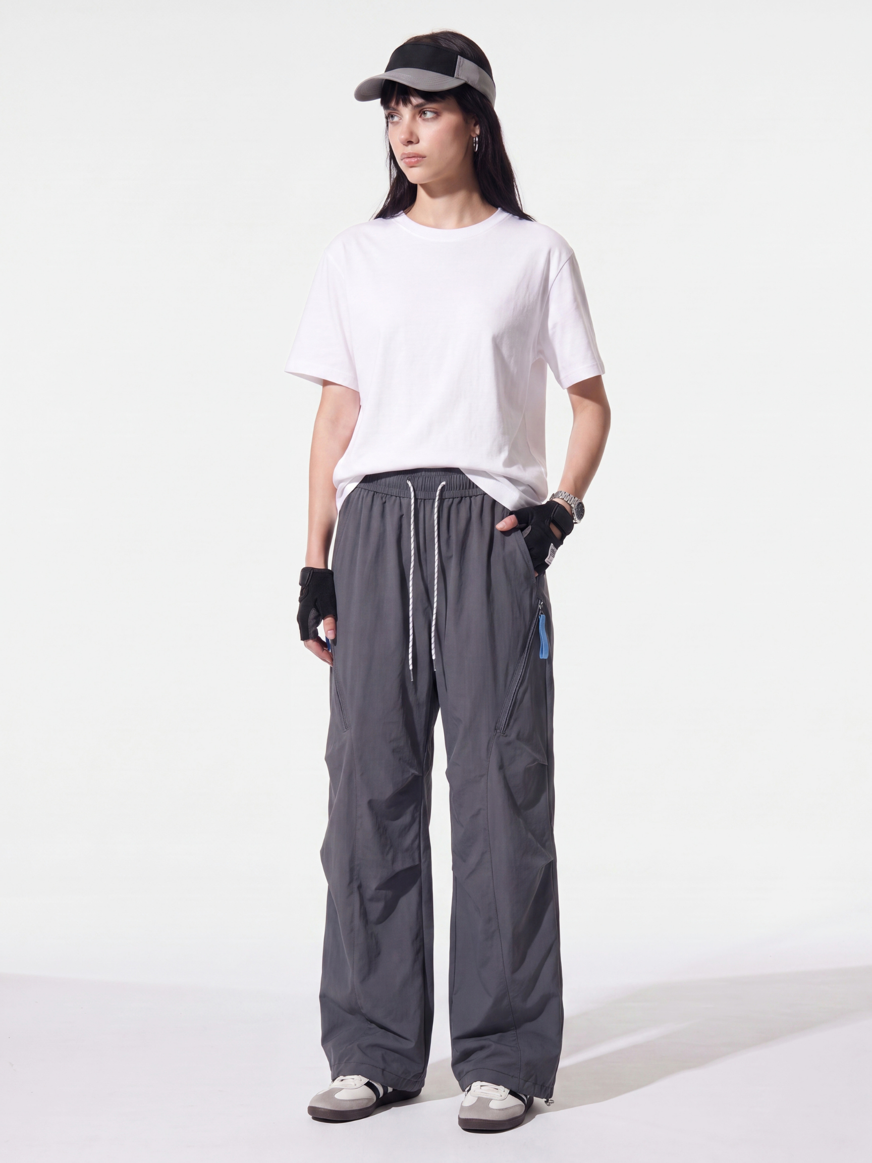 Rampart - Contrast Zip Water-Repellent Lightweight Pants