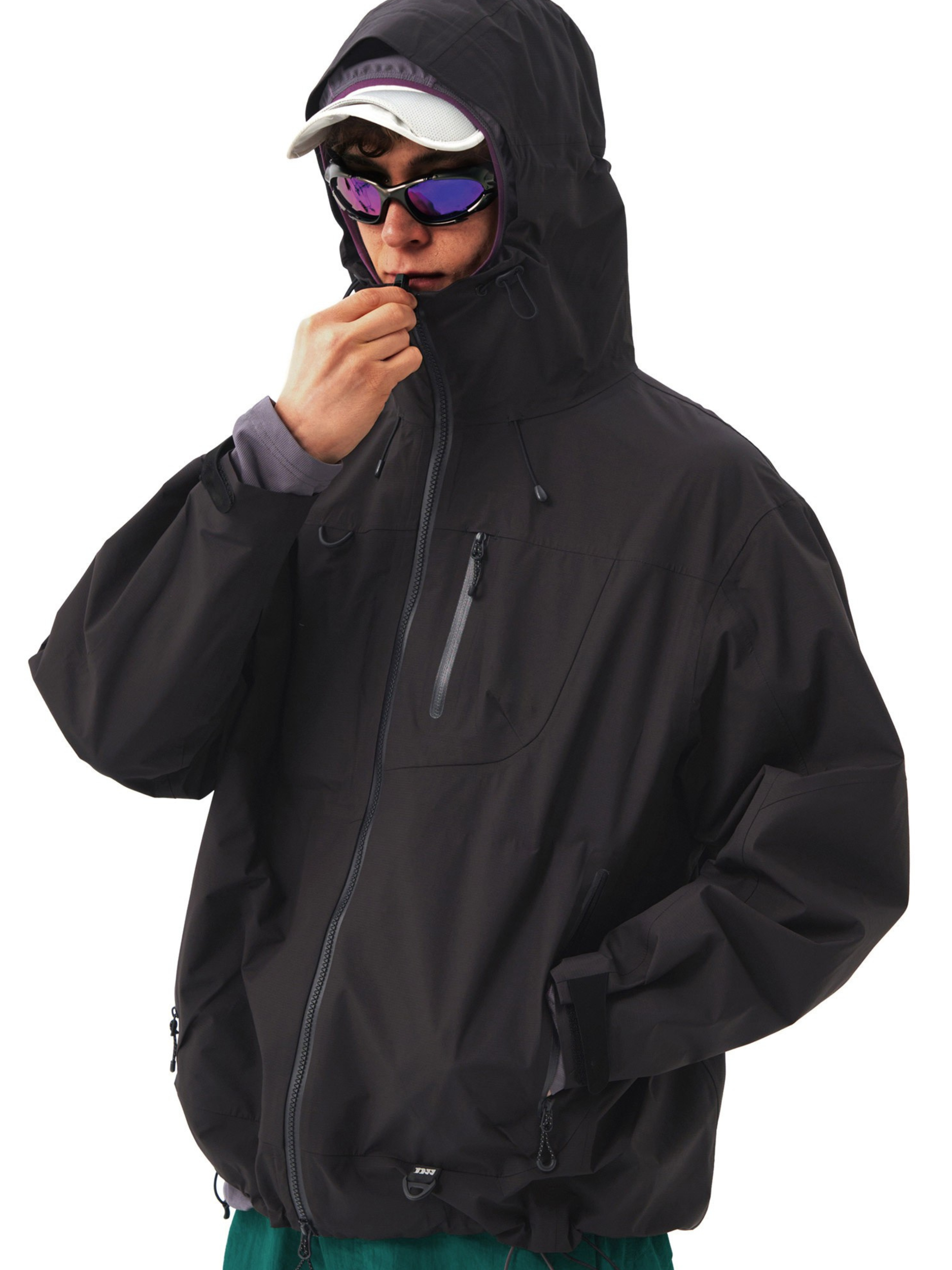 CampFlask - Unisex 3-Layer Waterproof Hard Shell Jacket