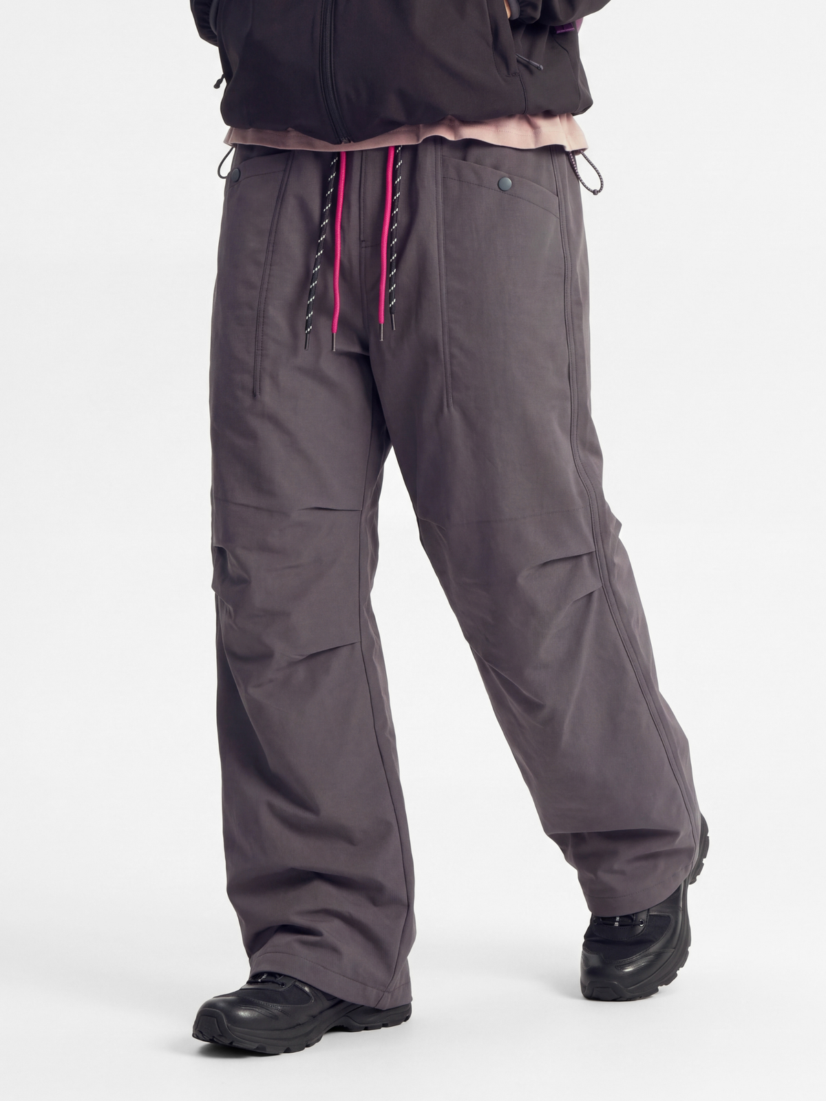 GaleDrift - Water-Repellent Fleece-Lined Windproof Ski Pants