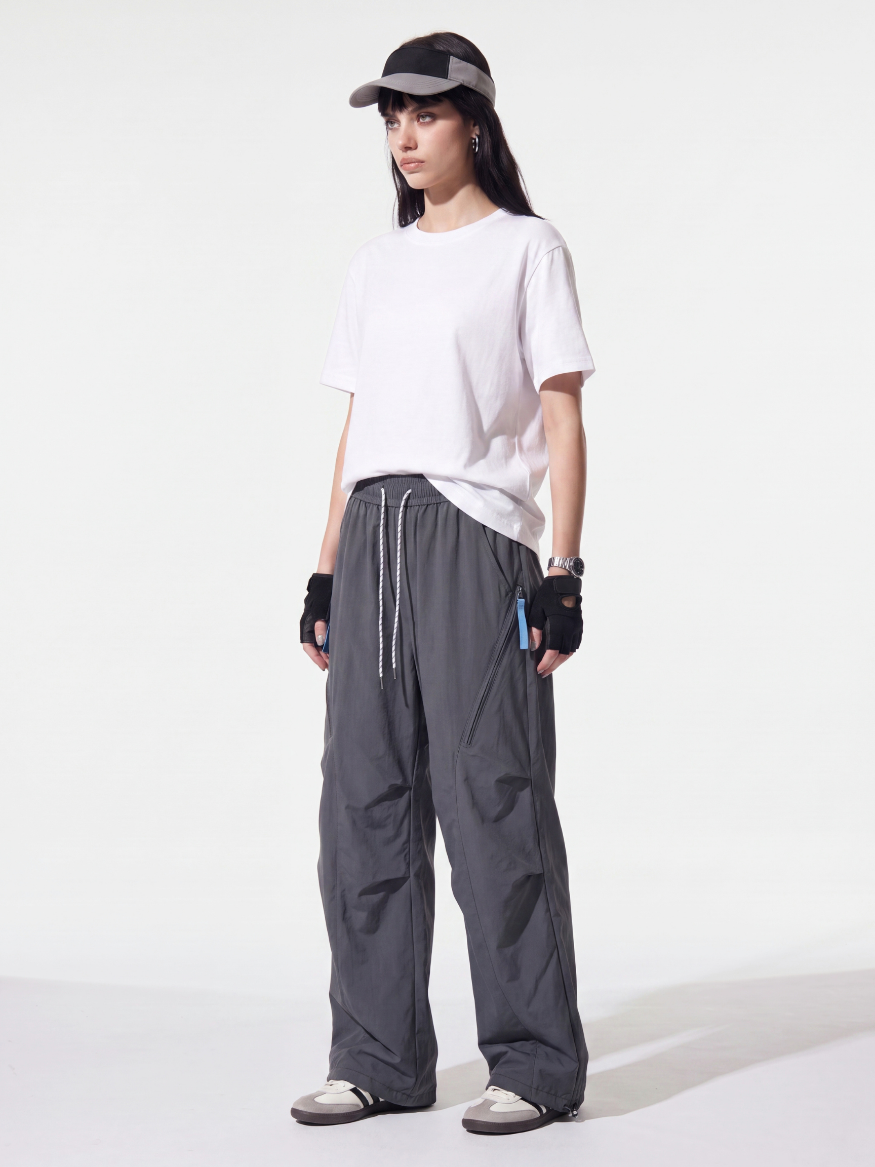 Rampart - Contrast Zip Water-Repellent Lightweight Pants