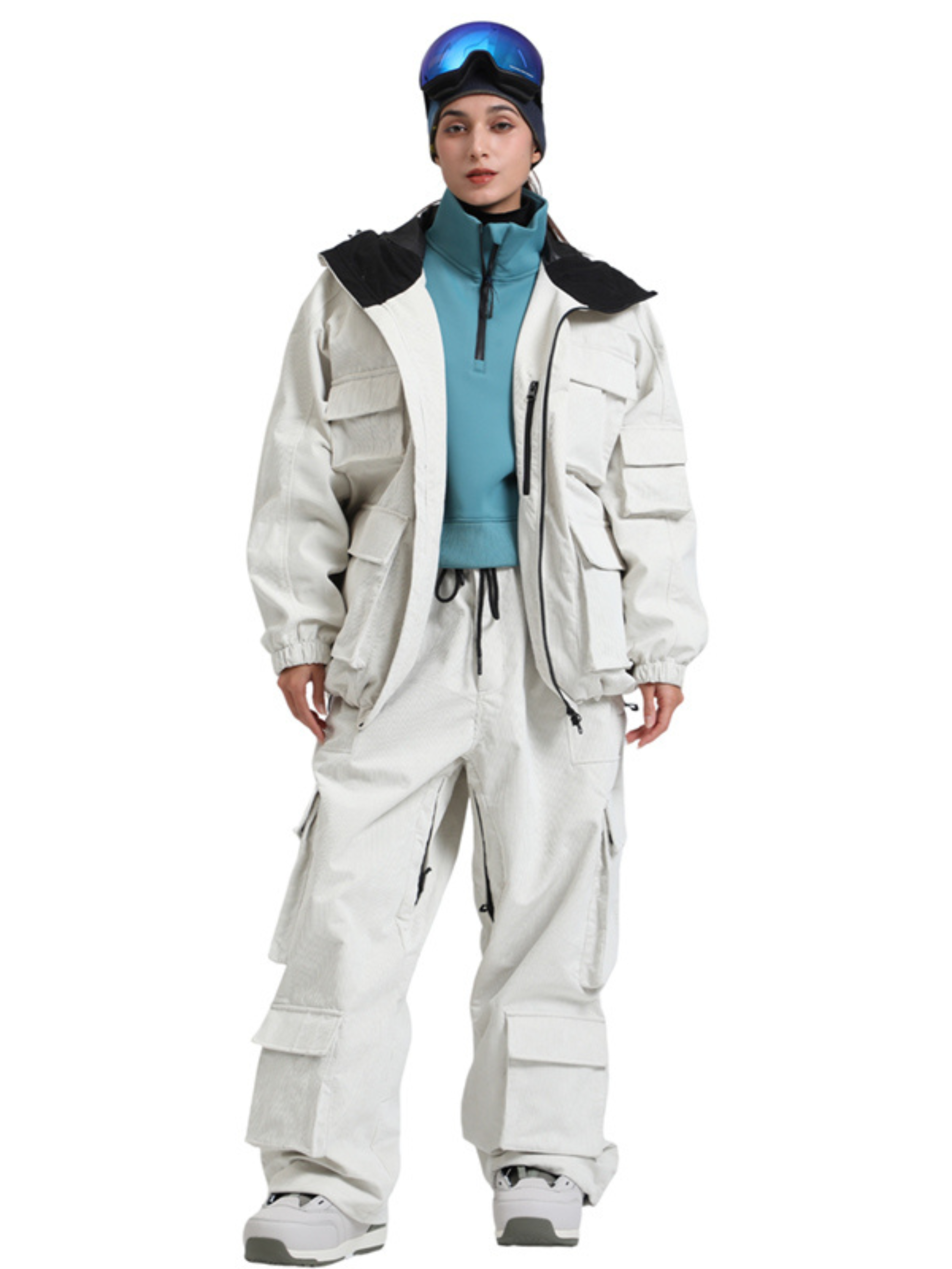 Moonclaw - Unisex Windproof Waterproof Multi-Pocket Ski Jacket