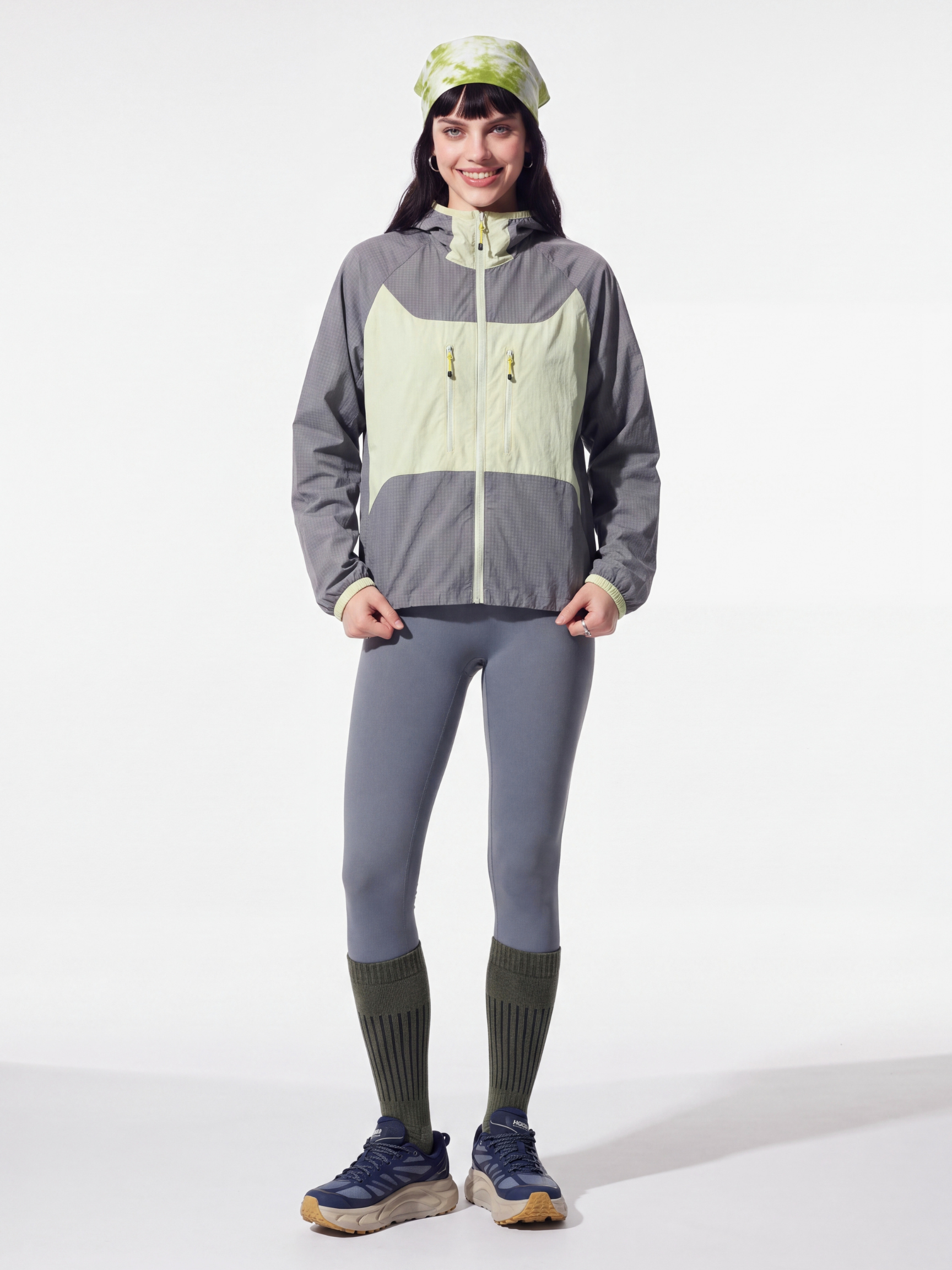 LiteVeil - Water-Repellent Lightweight Breathable Color-Block Jacket