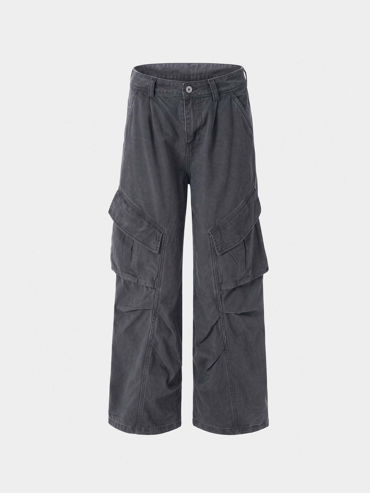 WideDrift - Abrasion-Resistant Multi-Pocket Cotton Cargo Pants