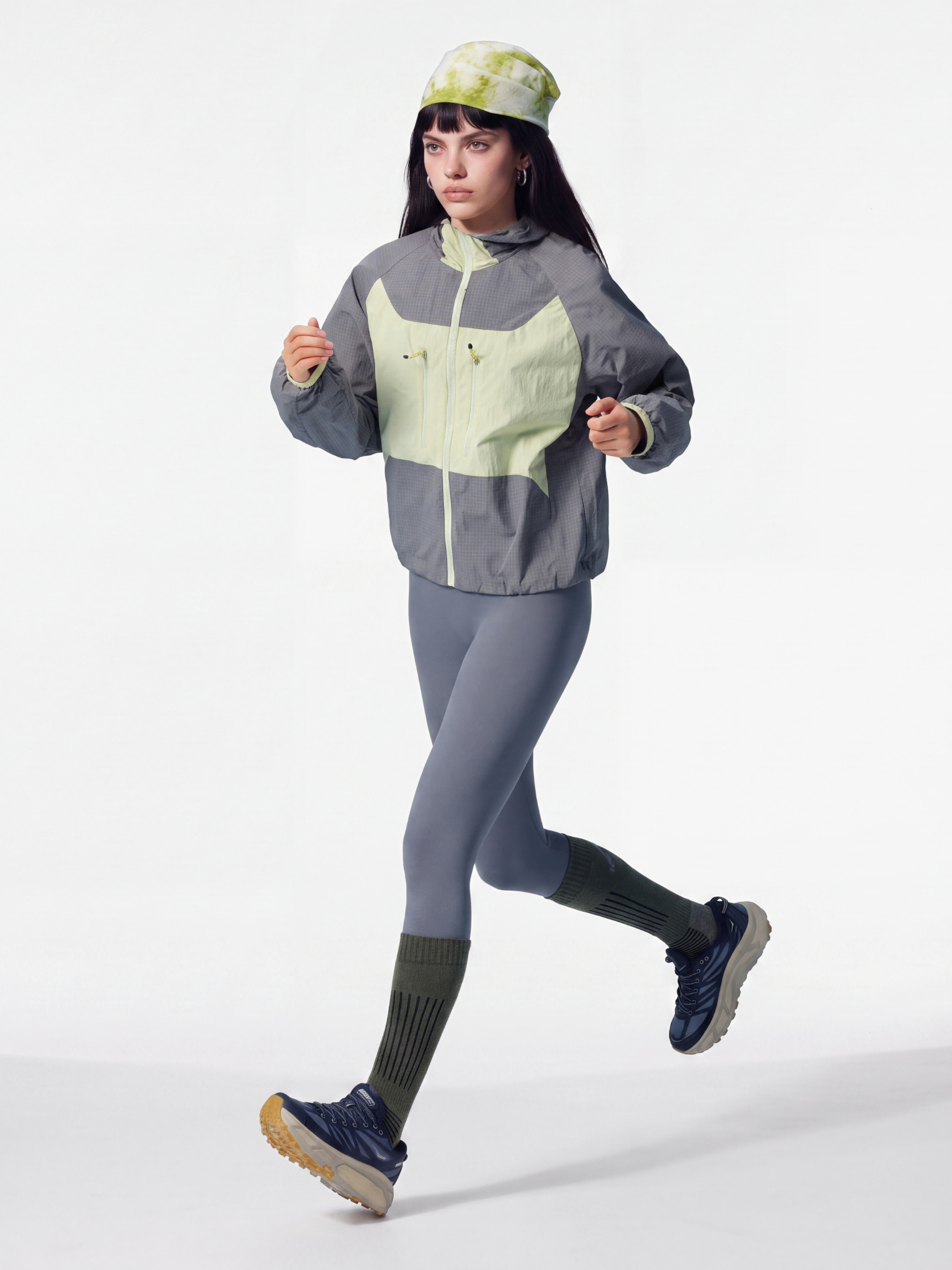 LiteVeil - Water-Repellent Lightweight Breathable Color-Block Jacket
