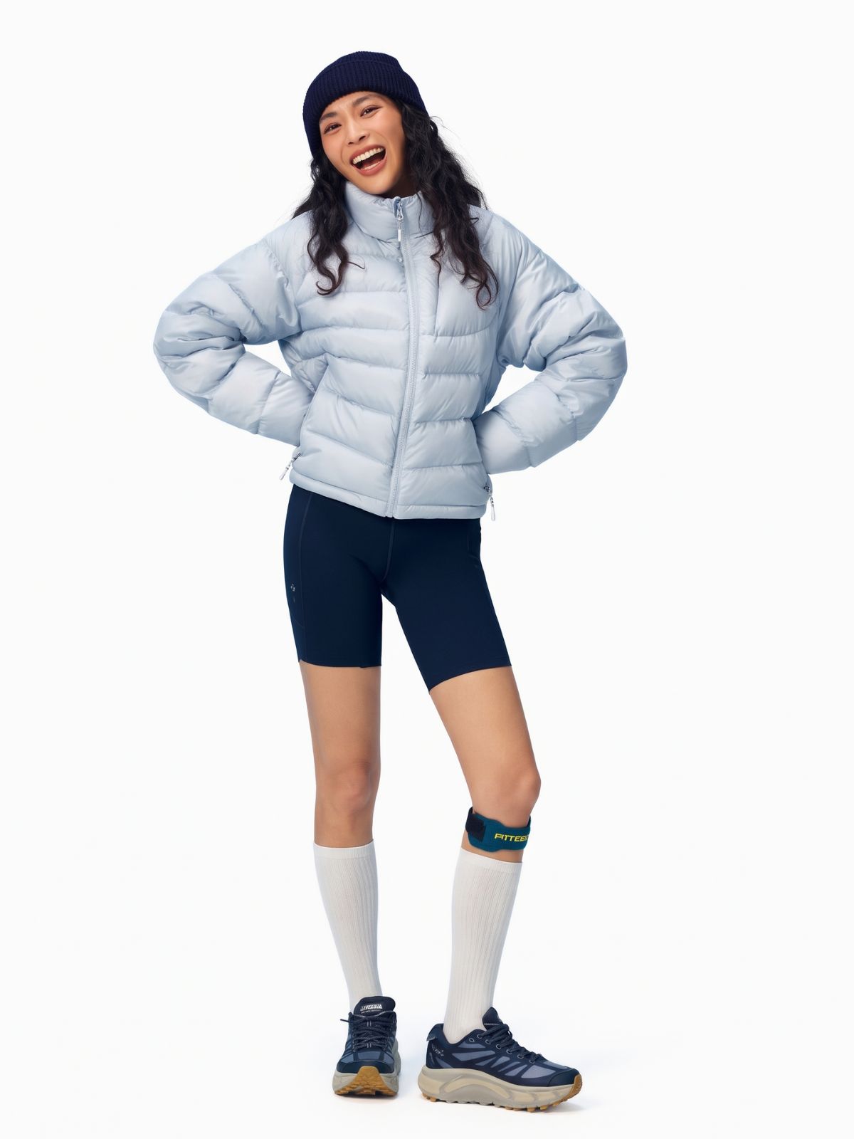 EchoShade - Lightweight 90% White Duck Down Cropped Jacket
