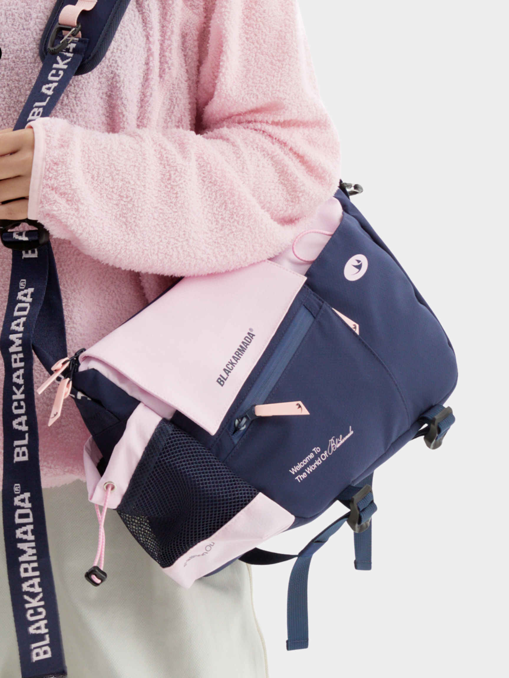 FogLine - 10L Water-Repellent Magnetic-Closure Crossbody Bag