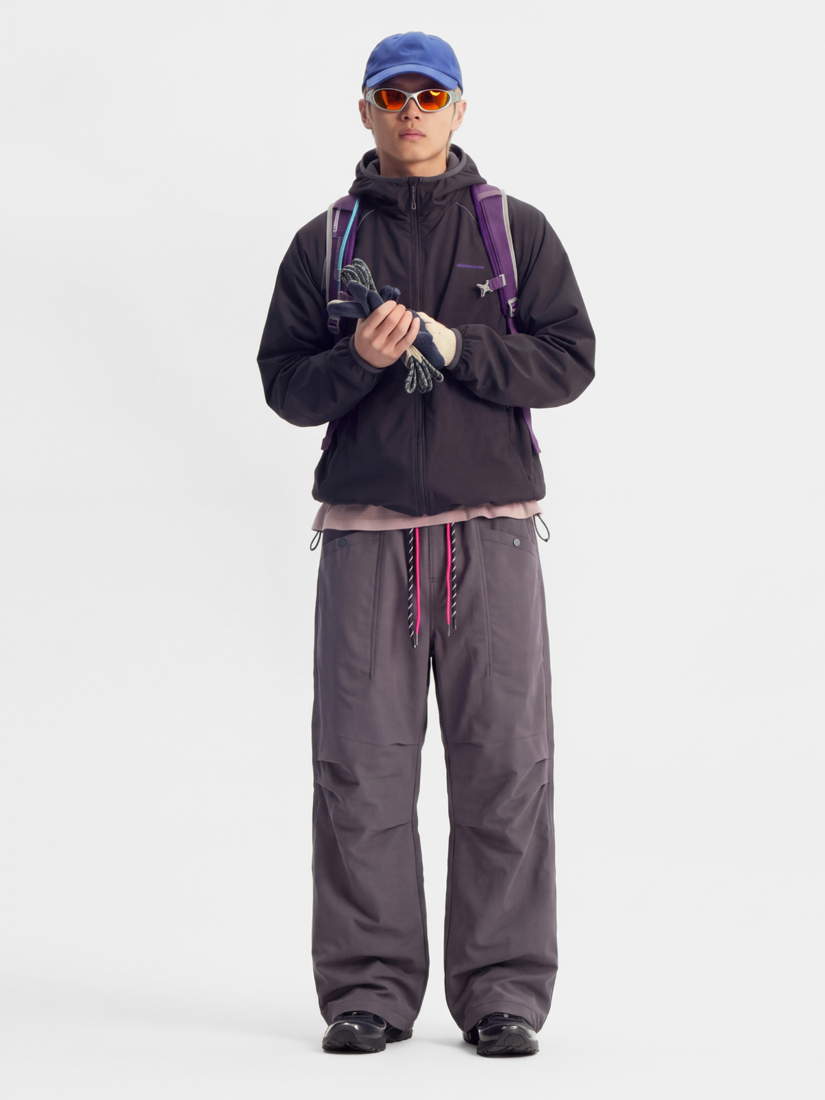 GaleDrift - Water-Repellent Fleece-Lined Windproof Ski Pants
