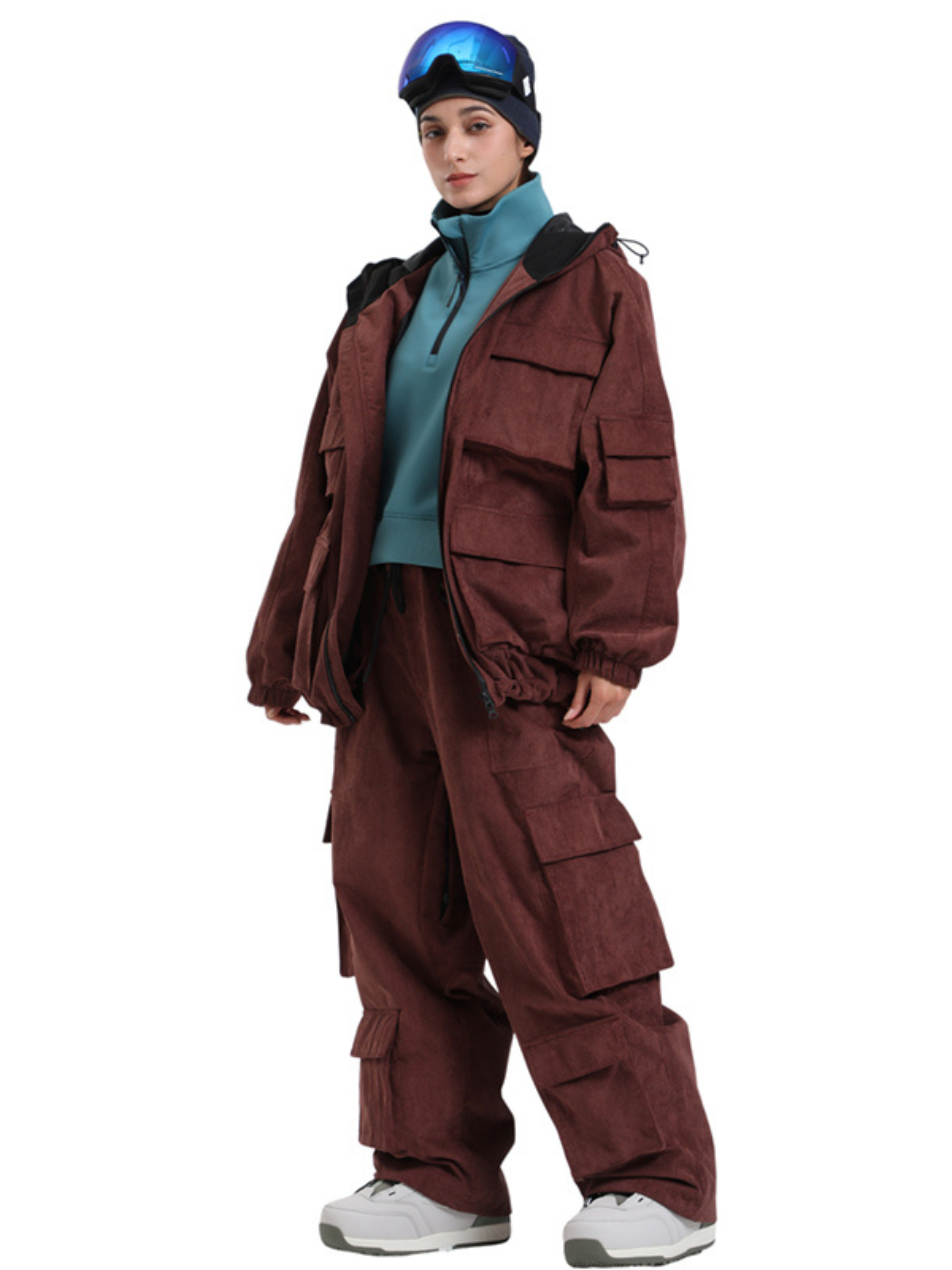 Moonclaw - Unisex Windproof Waterproof Multi-Pocket Ski Jacket