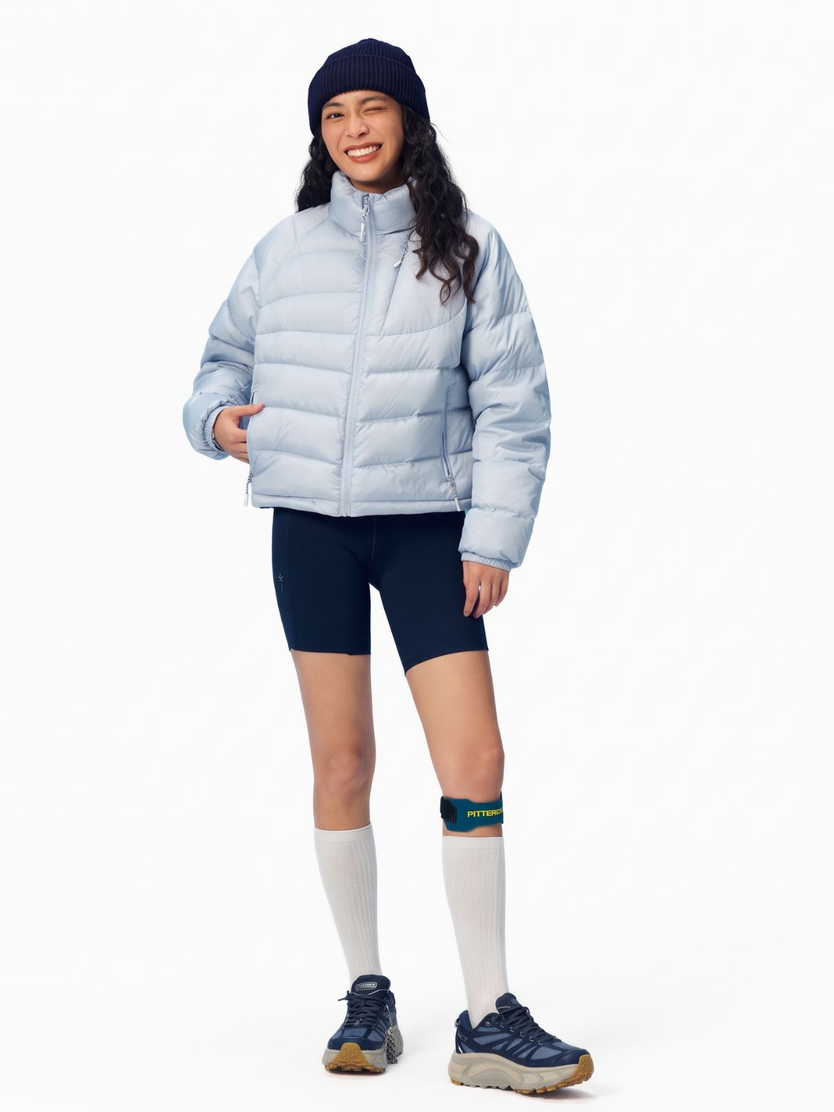 EchoShade - Lightweight 90% White Duck Down Cropped Jacket