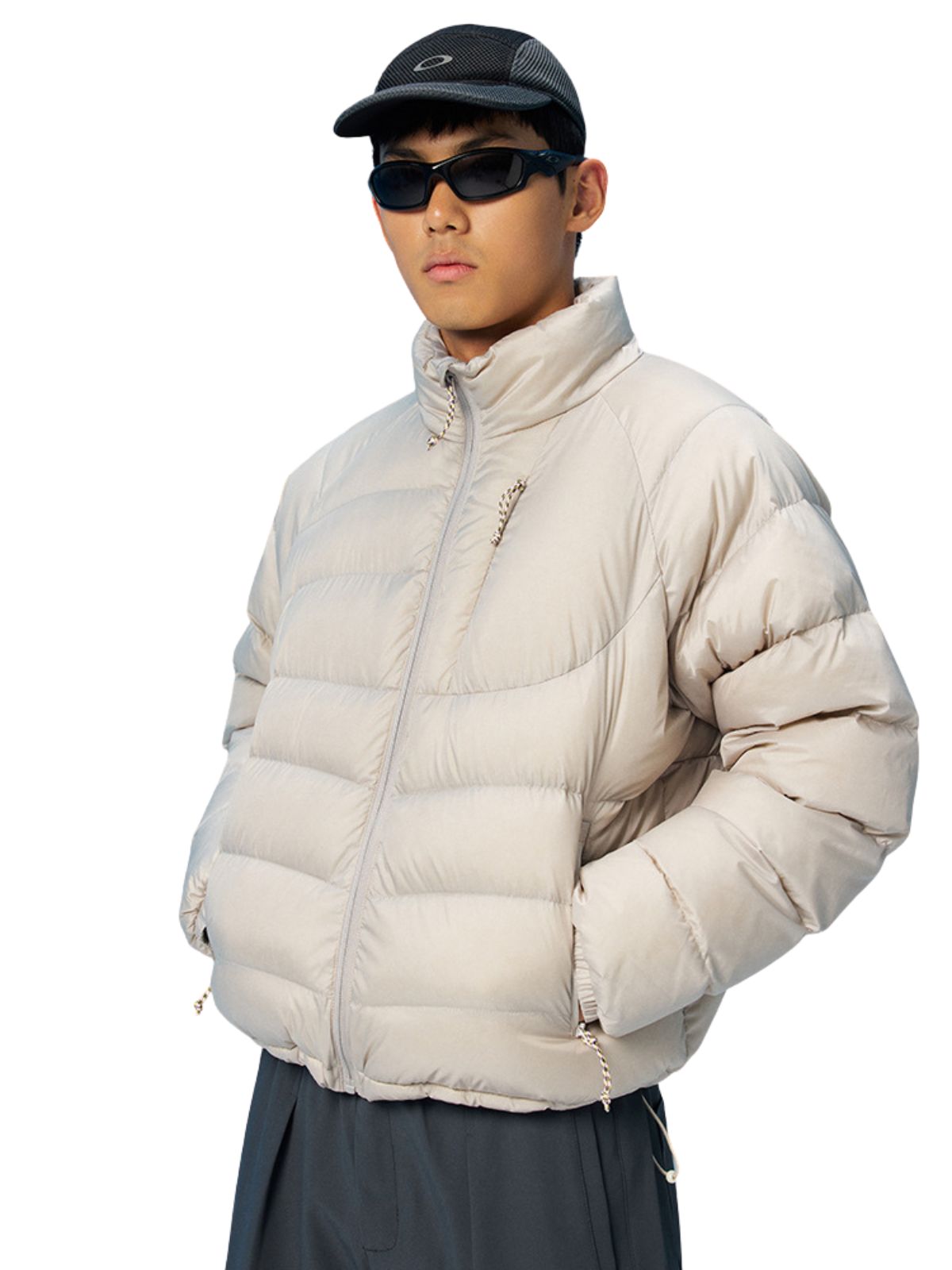 EchoShade - Lightweight 90% White Duck Down Cropped Jacket