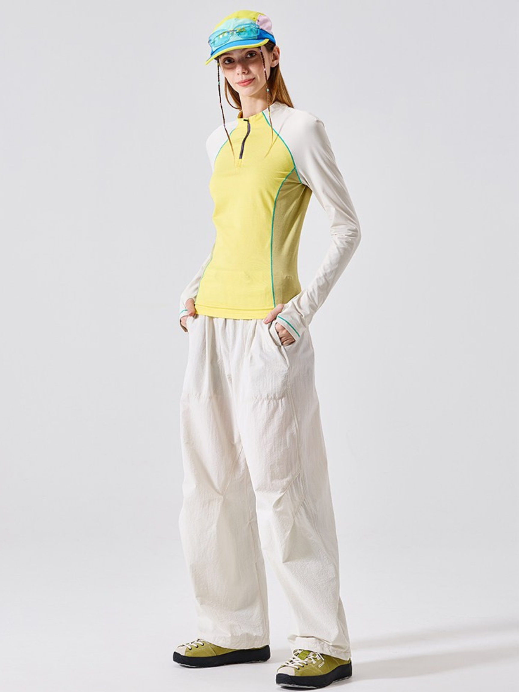 Canyonrun - Women's Lightweight Quick-Dry Slim-Fit Long Sleeve