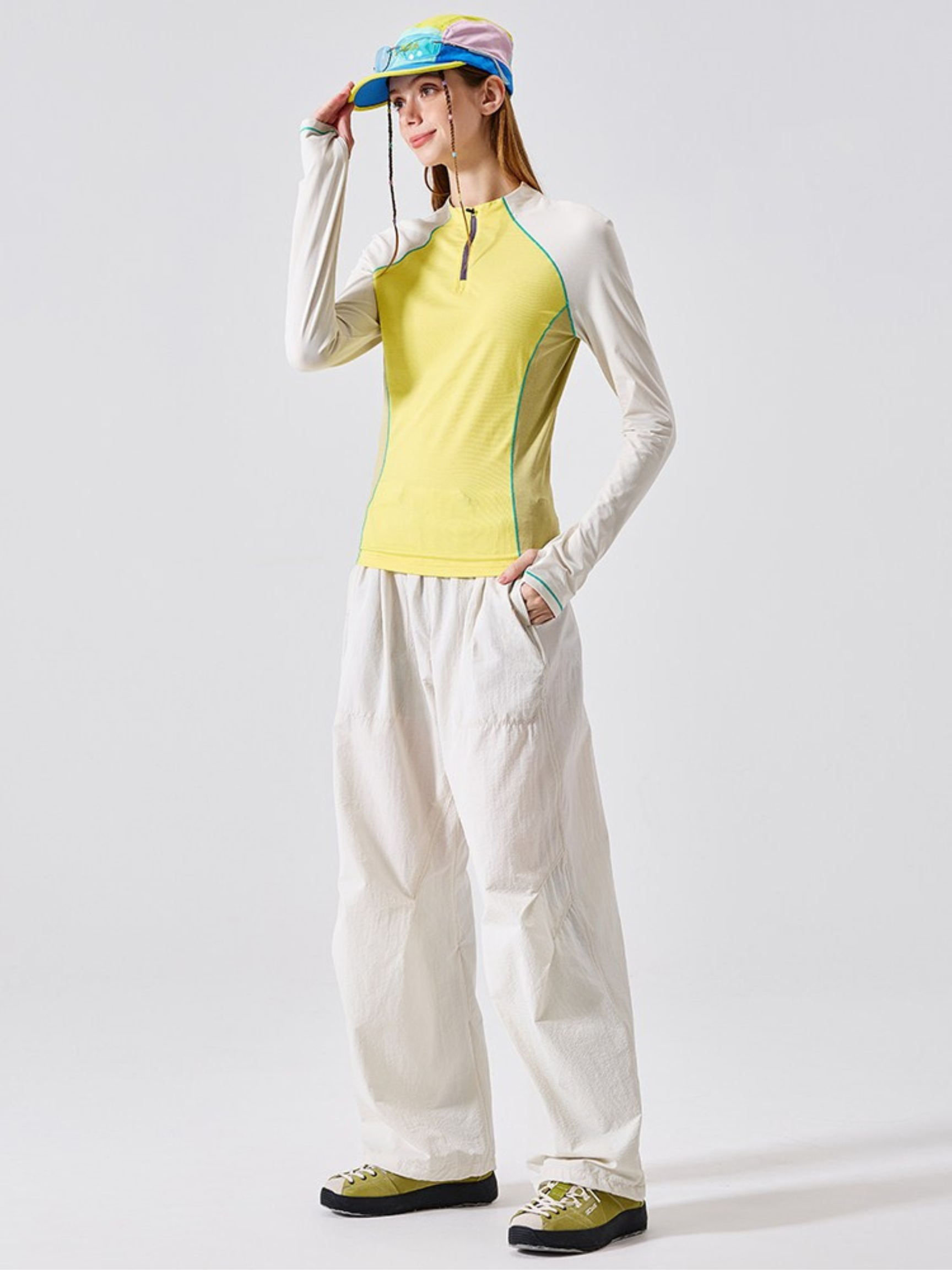 Canyonrun - Women's Lightweight Quick-Dry Slim-Fit Long Sleeve
