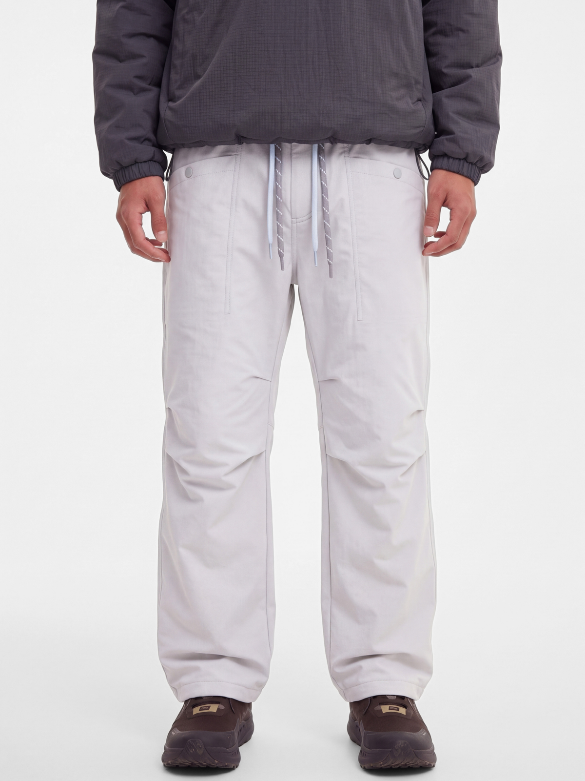 GaleDrift - Water-Repellent Fleece-Lined Windproof Ski Pants