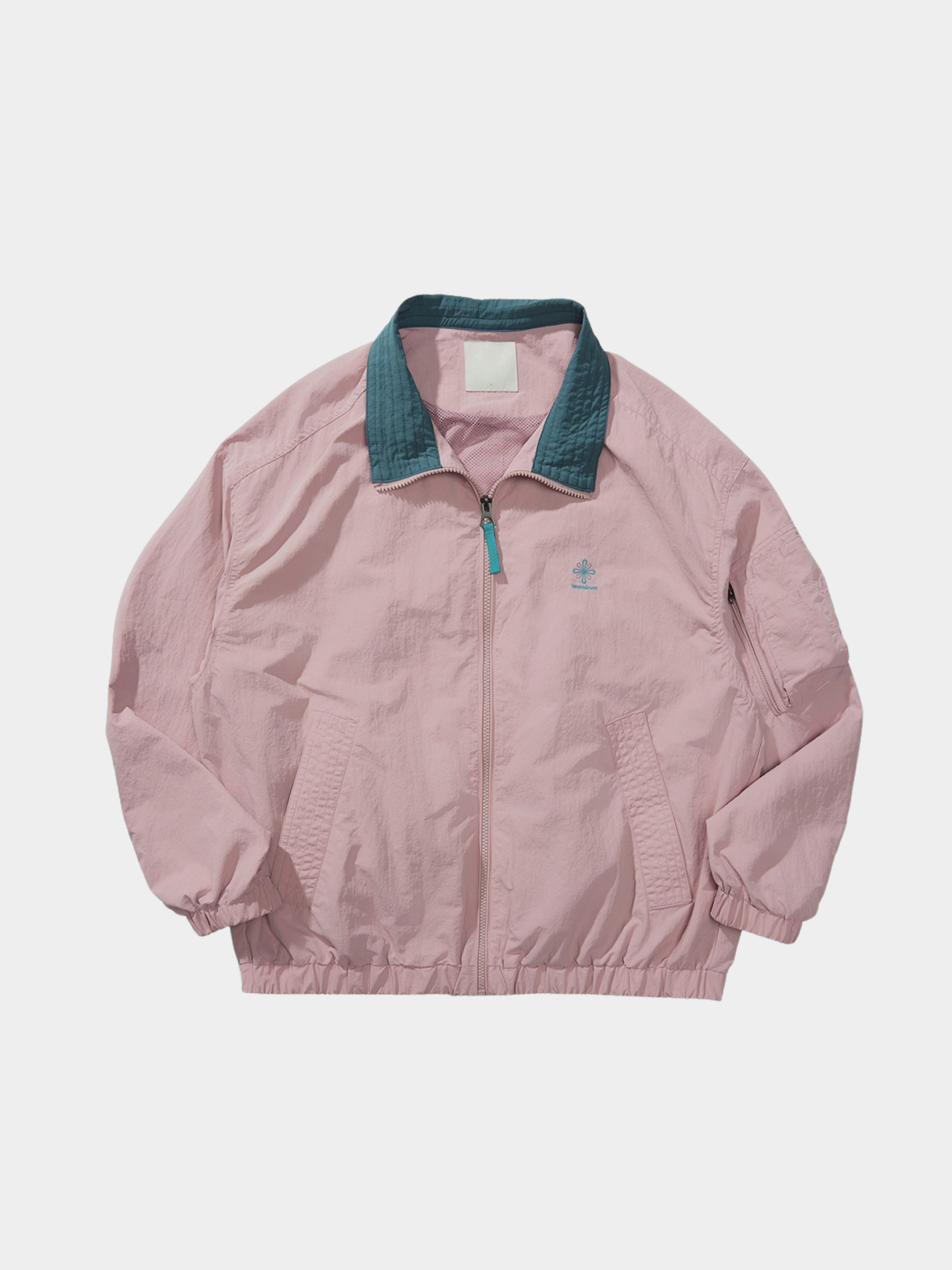 Stormstone - Water-Repellent Colorblock Stand-Collar Sports Jacket