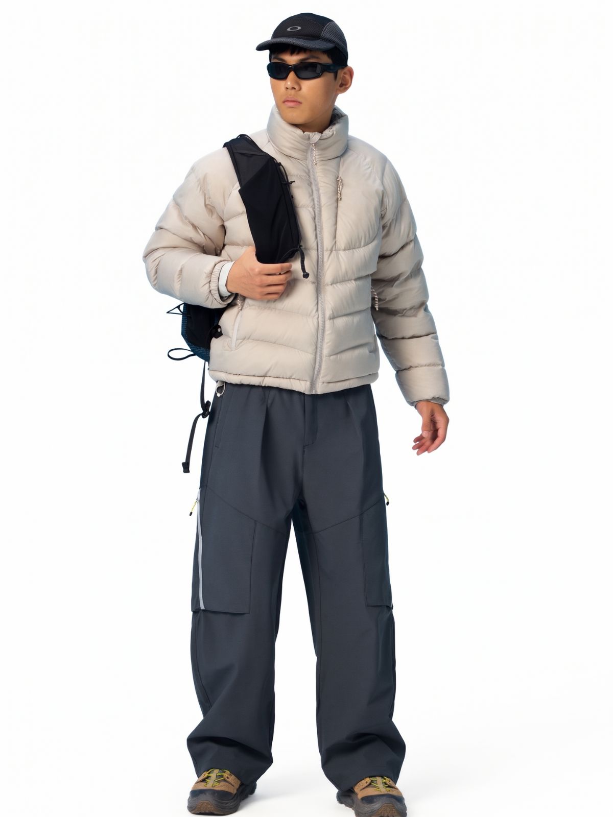 EchoShade - Lightweight 90% White Duck Down Cropped Jacket
