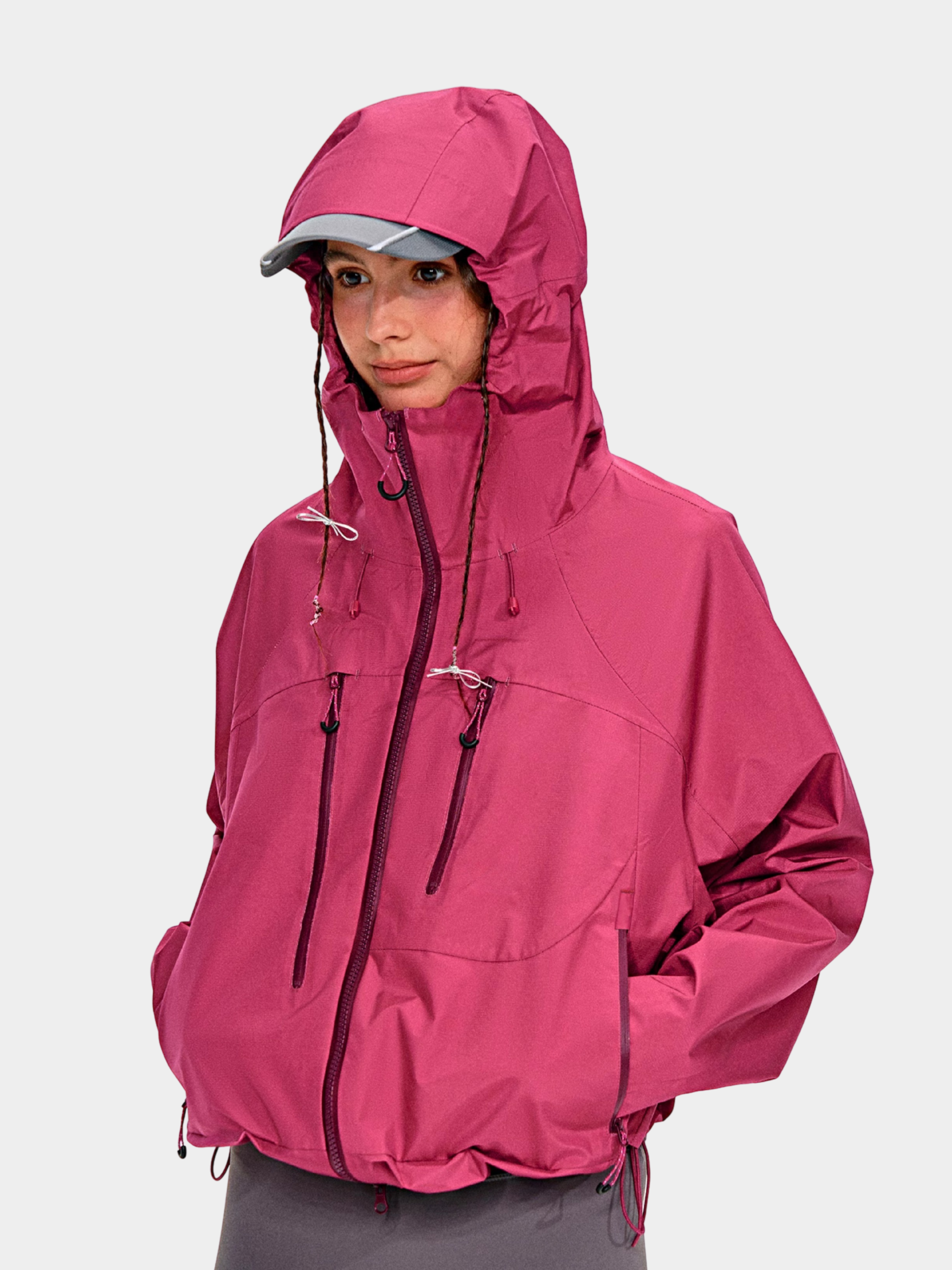 Icefall - Women's Windproof & DWR Hard Shell Short Jacket