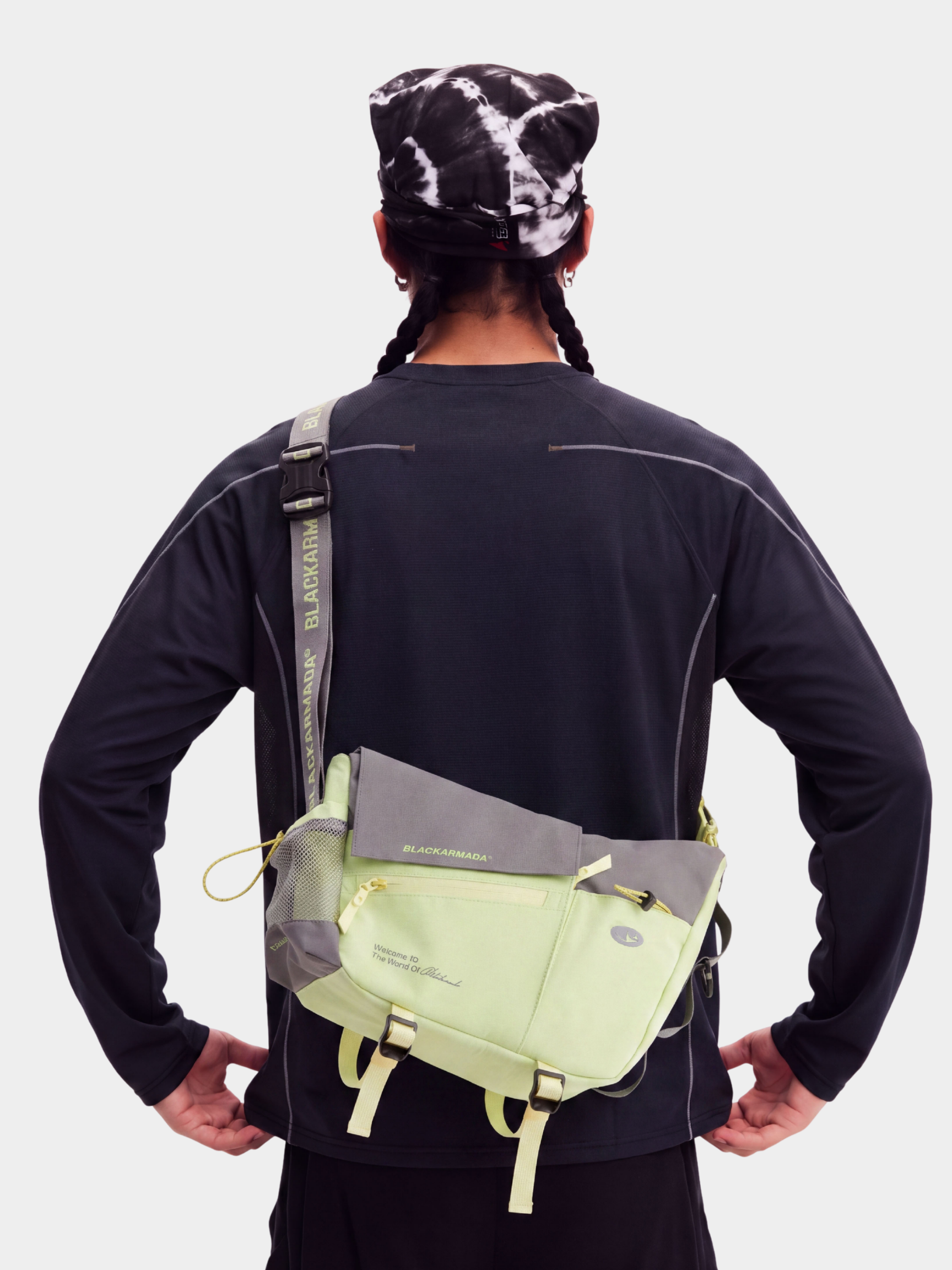 FogLine - 10L Water-Repellent Magnetic-Closure Crossbody Bag
