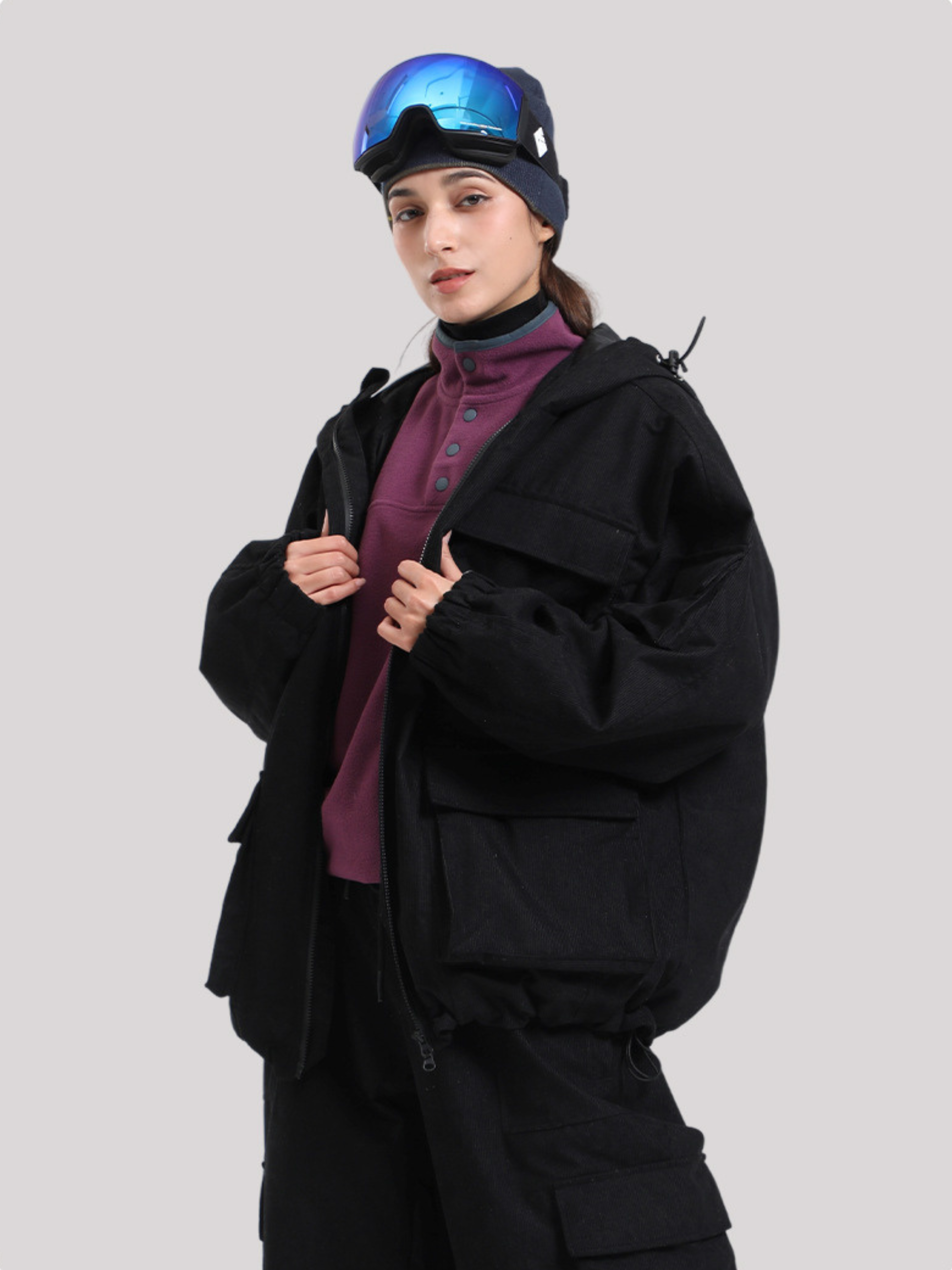 Moonclaw - Unisex Windproof Waterproof Multi-Pocket Ski Jacket