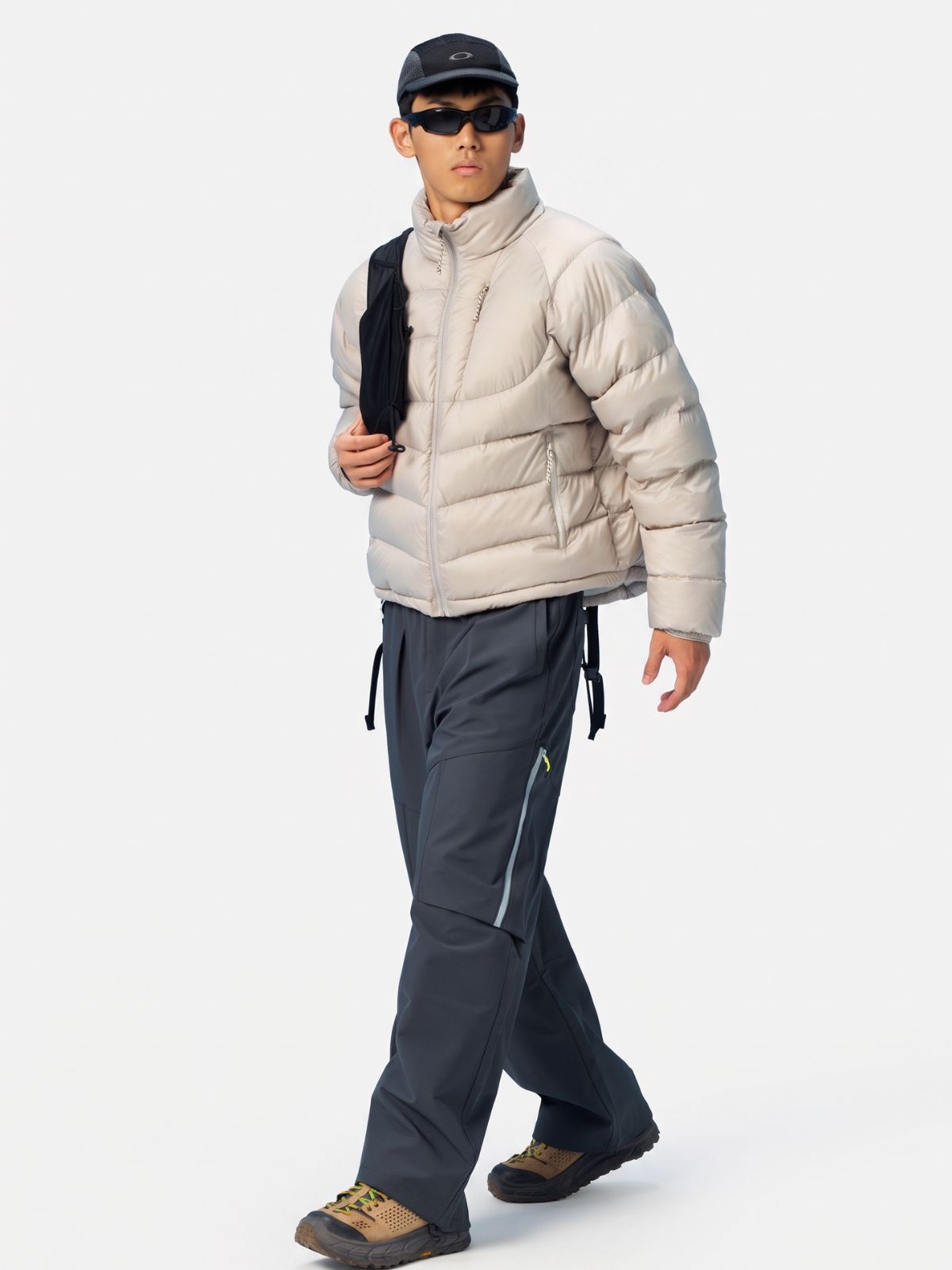 EchoShade - Lightweight 90% White Duck Down Cropped Jacket