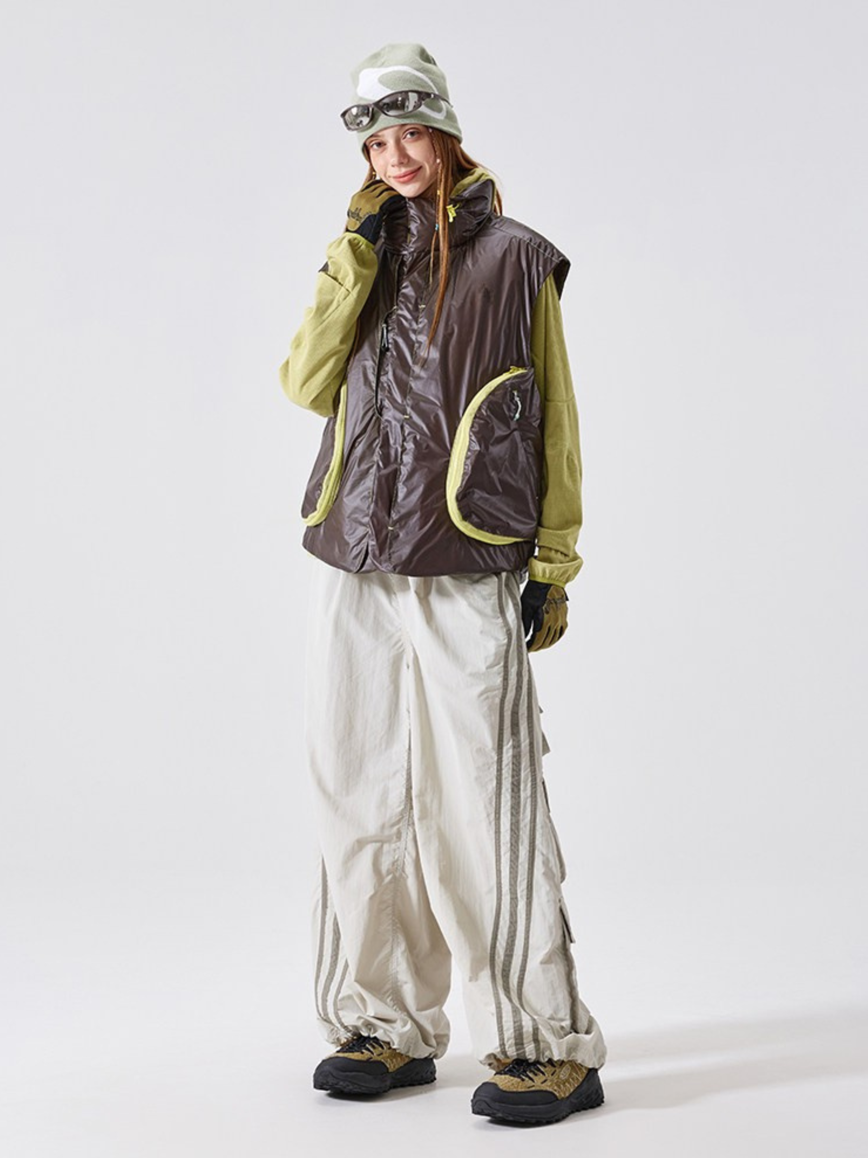 DryWrap - Unisex ColorShift Thermal 90% White Duck Down Vest