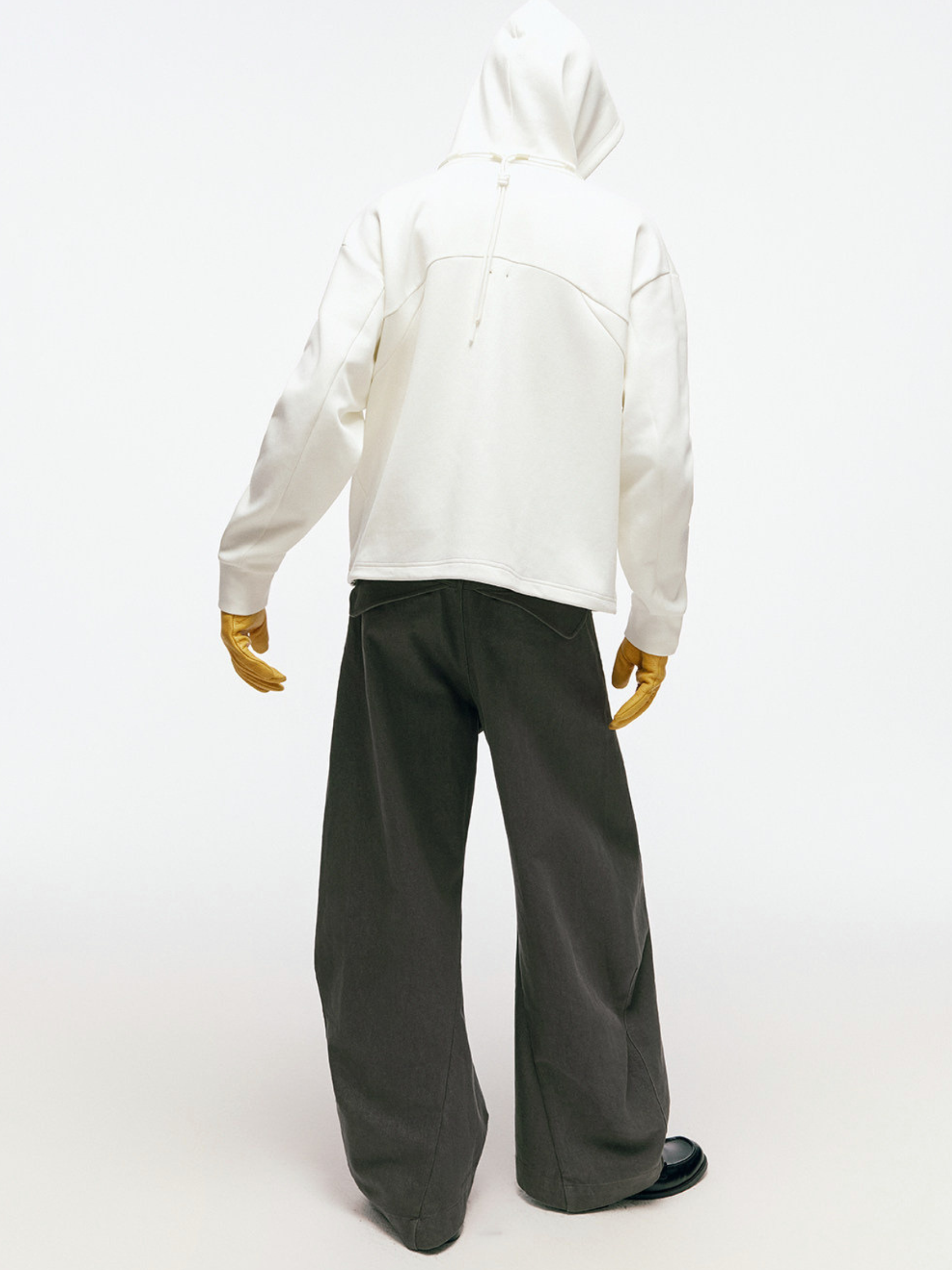 SandDune - Pleated Curved-Leg Utility Pants