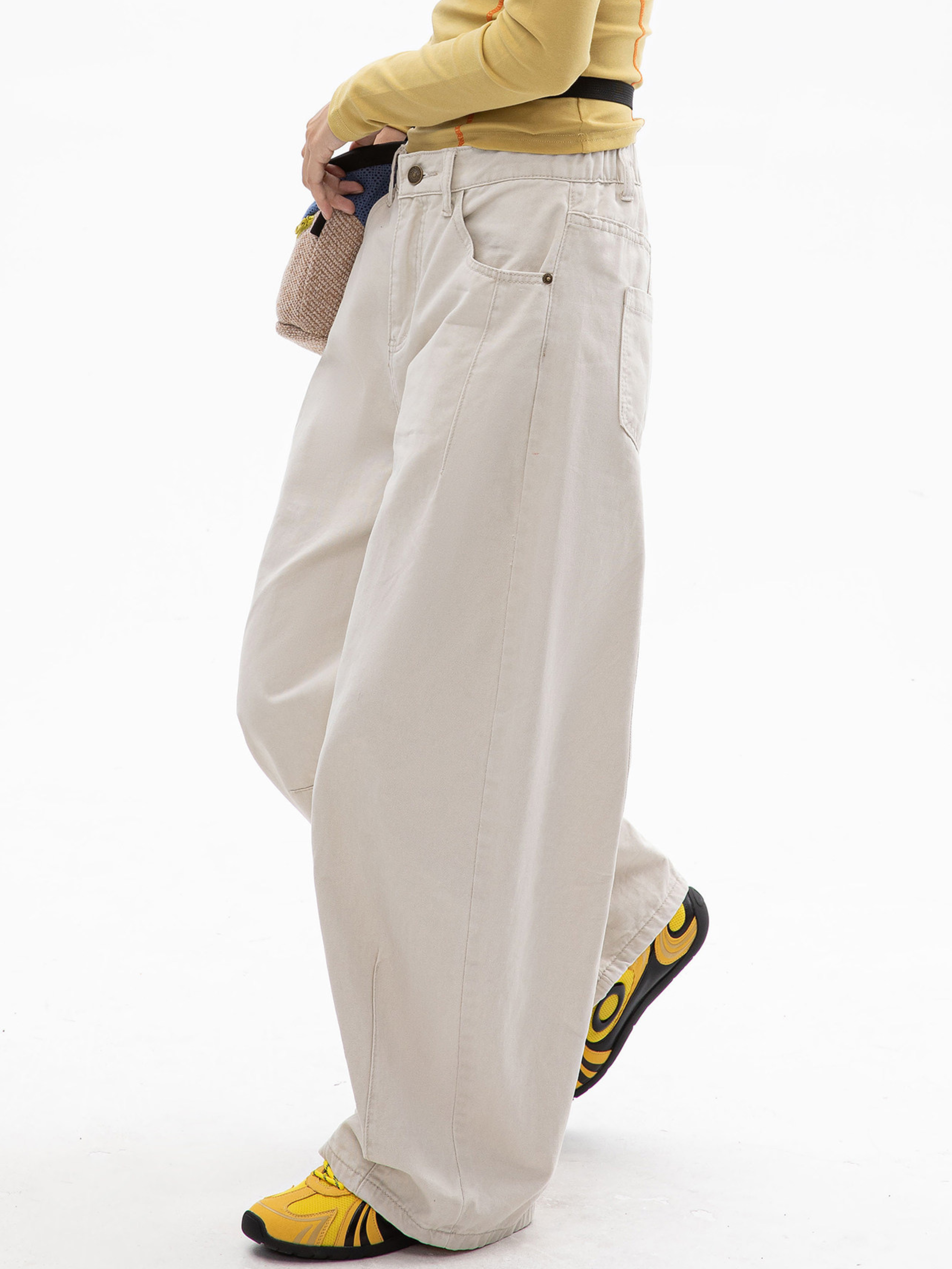 Valleyhike - Women's Relaxed Straight-Leg Cotton Pants