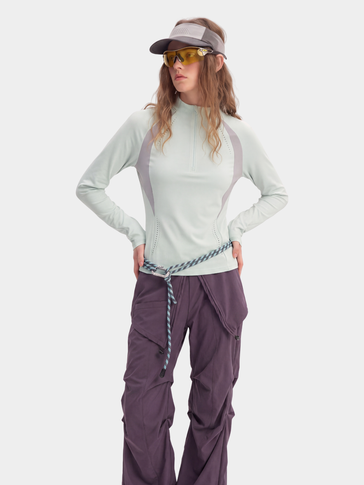 FlexTrail - Women's Moisture-Wicking Breathable Quick-Dry Long-Sleeve T-Shirt