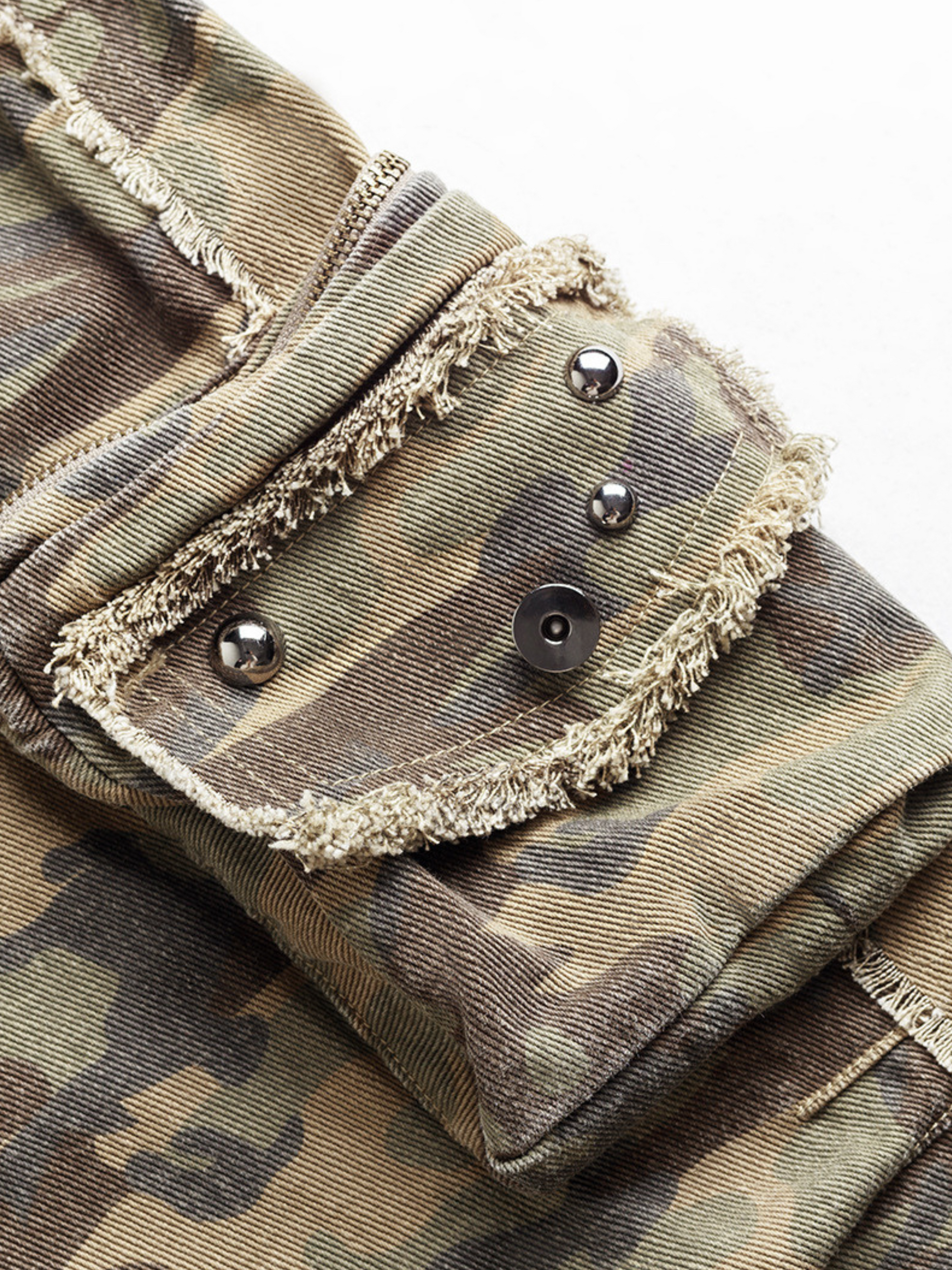 GlideBag - Men's Camo Flare Denim Pants GONGGAR SPORTS