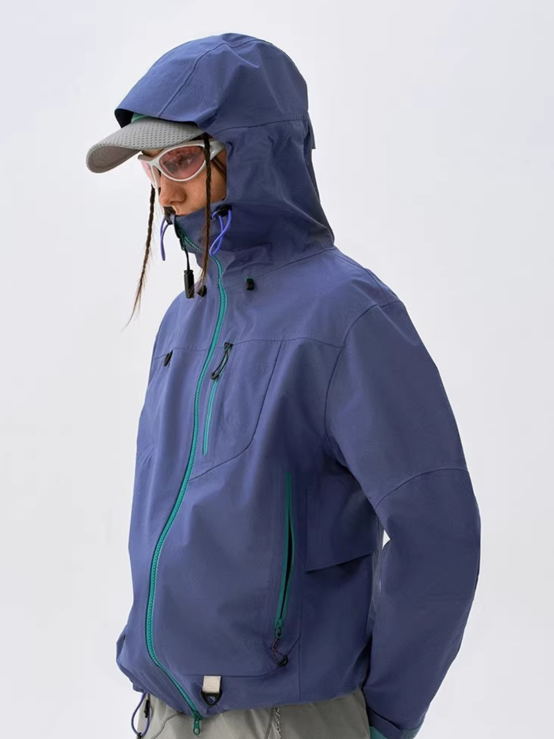 AshNest - Unisex Windproof & Waterproof Hard Shell Jacket GONGGAR SPORTS