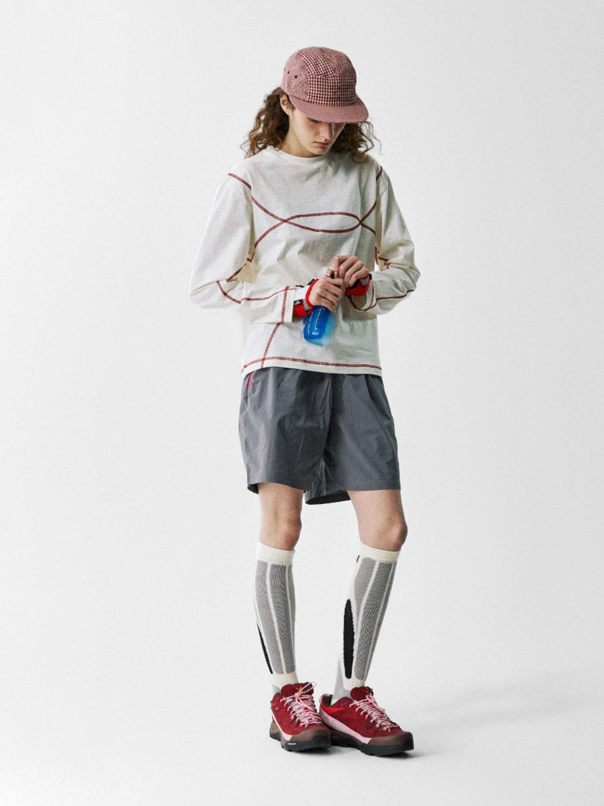 Glacialwind - Slub Cotton Breathable Running Long Sleeve