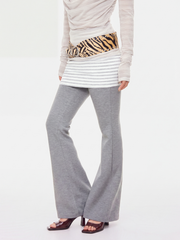 SlimFlare - Women's Slim Fit High-Waist Flared Pants