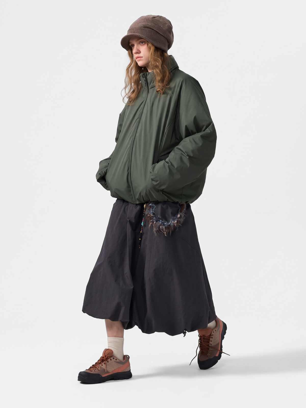 Thawpath - 90% White Duck Down Stand Collar Jacket