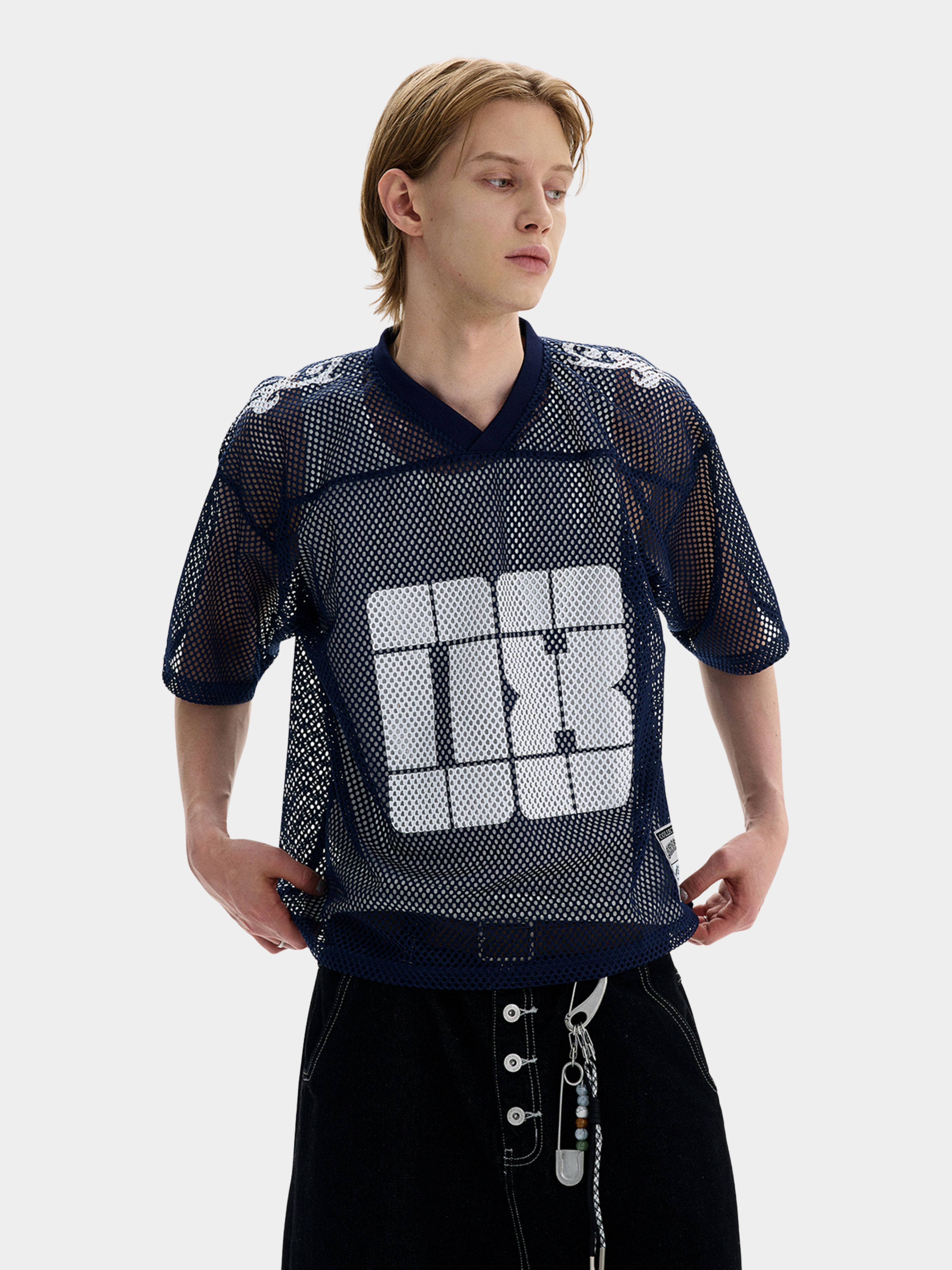 SandMat - Men's Mesh Hollow-Out Sports Jersey