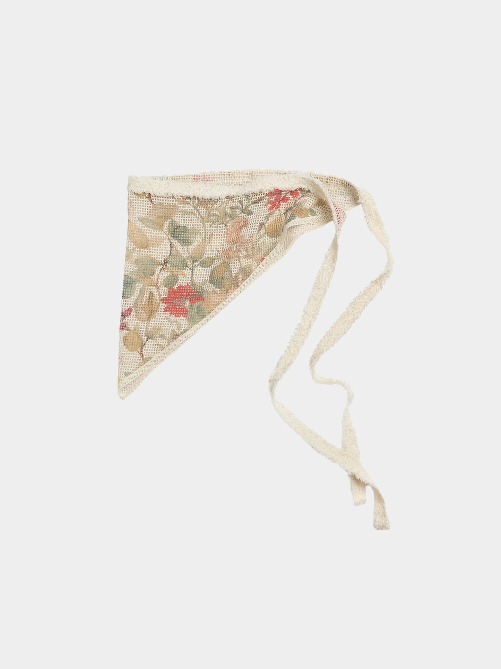 PuffSway - Women's Nomadic Print Tie-up Triangle Waist Scarf