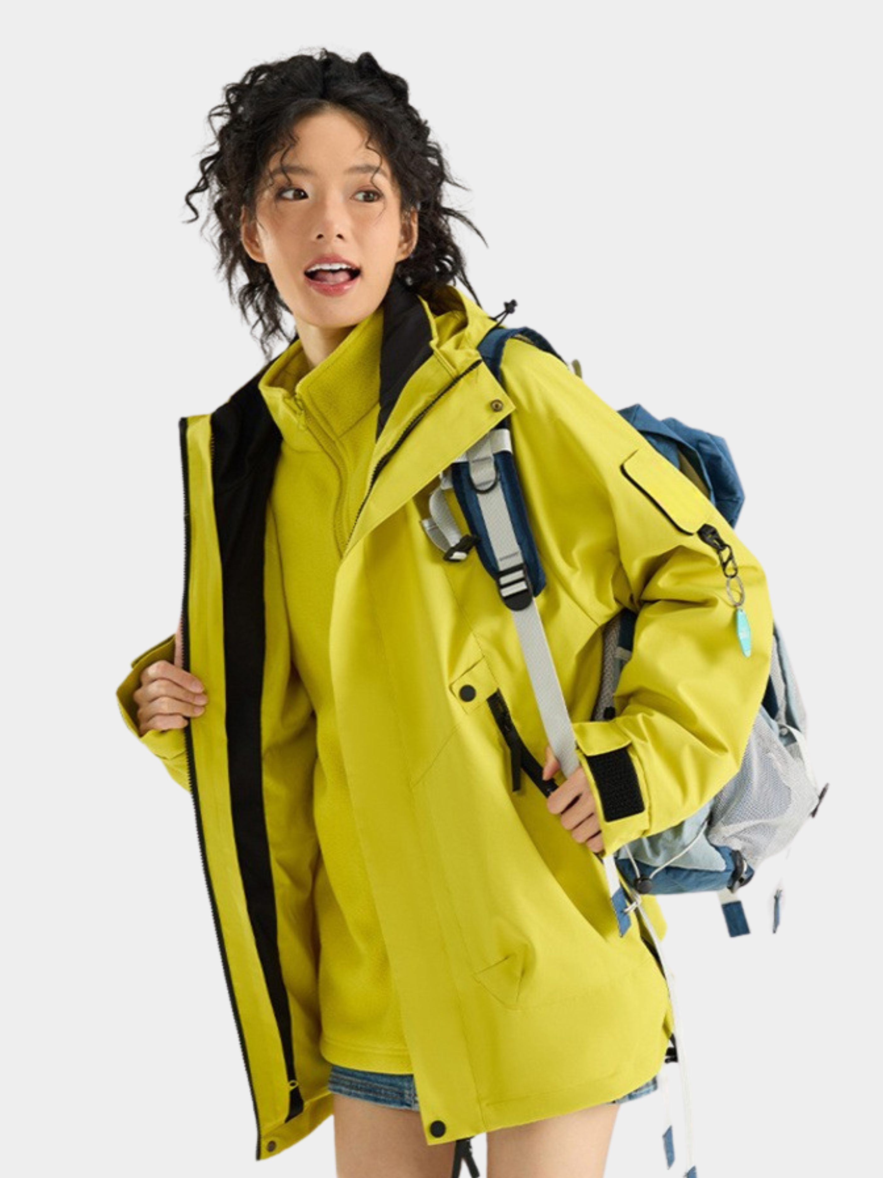 Ascent - Unisex Windproof Waterproof 3-in-1 Jacket