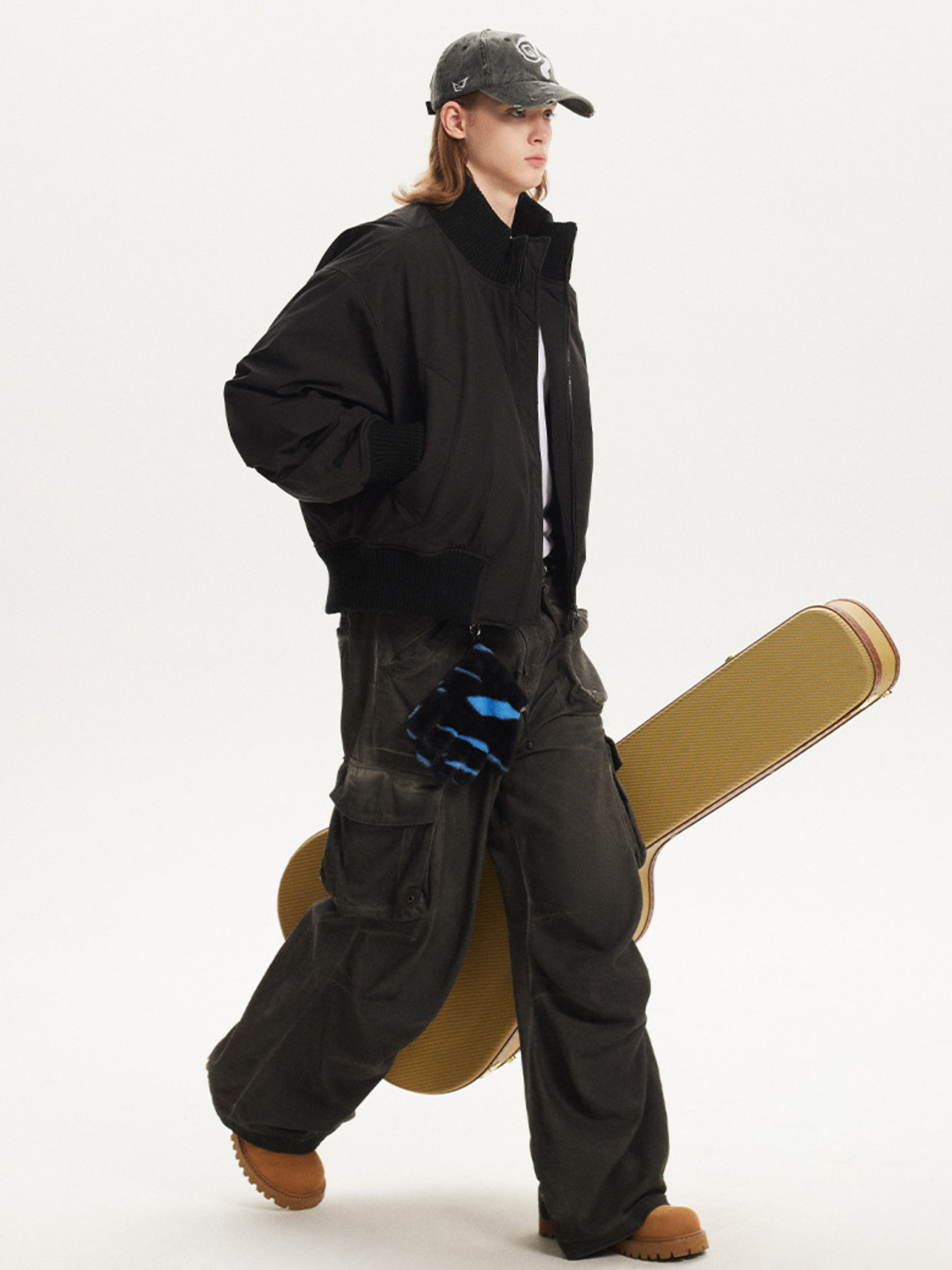 BluffMark - Men's High-Neck Oversized Padded Jacket GONGGAR SPORTS