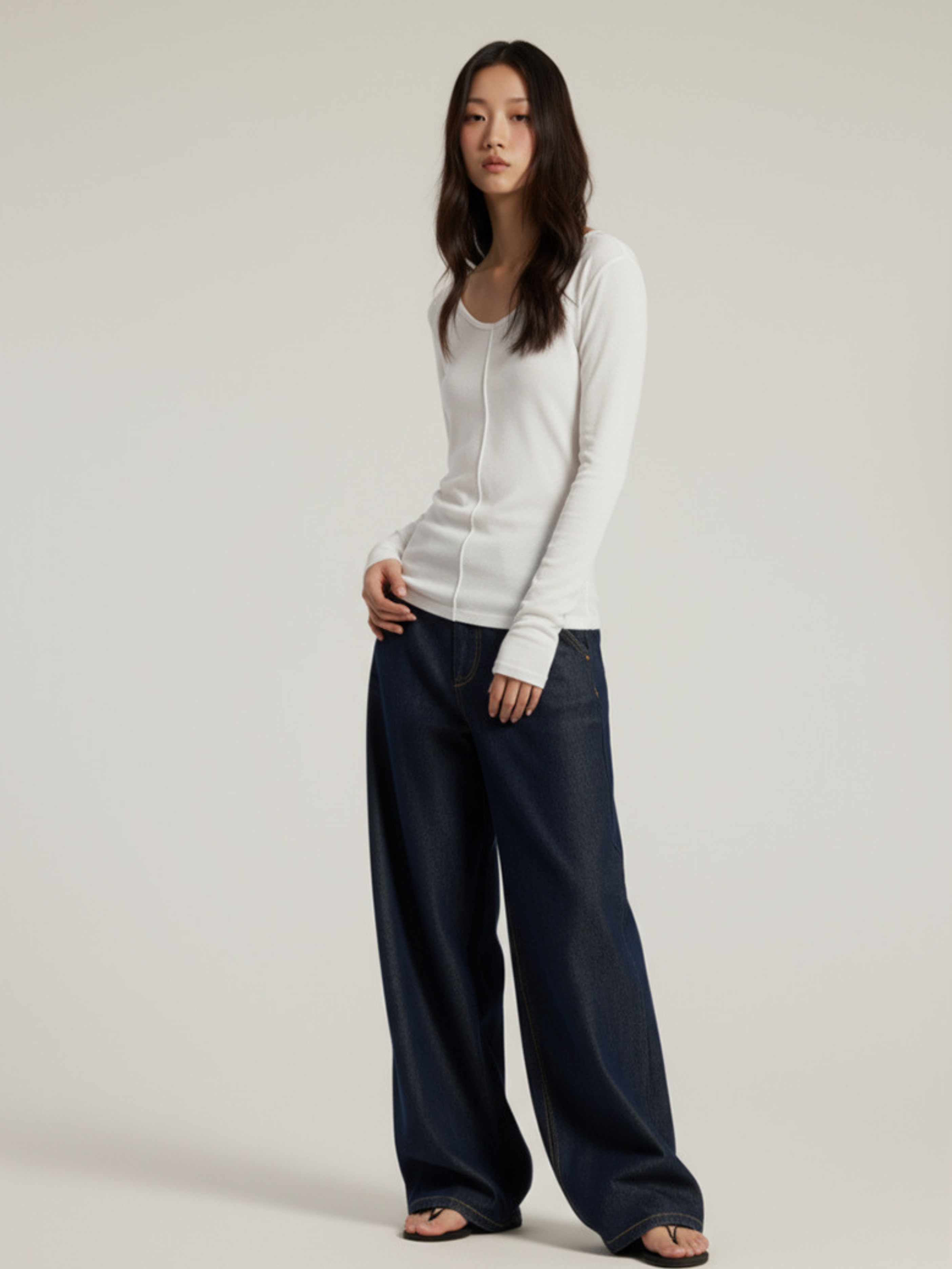 Cloudreach - Women's Tencel™ Wool V-Neck Base Layer Top