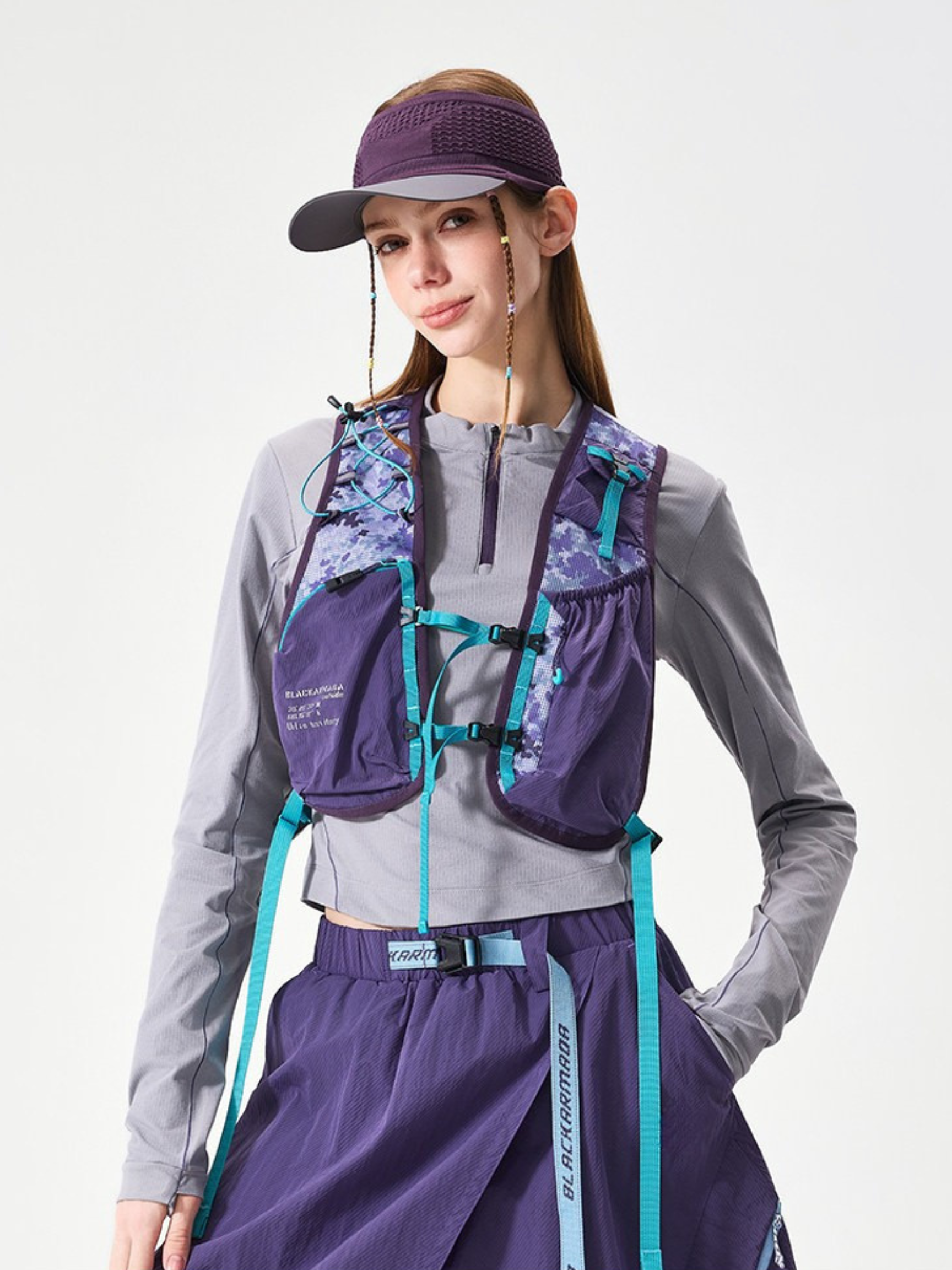 Rooted - Unisex Reflective Camo Multi-Pocket Vest