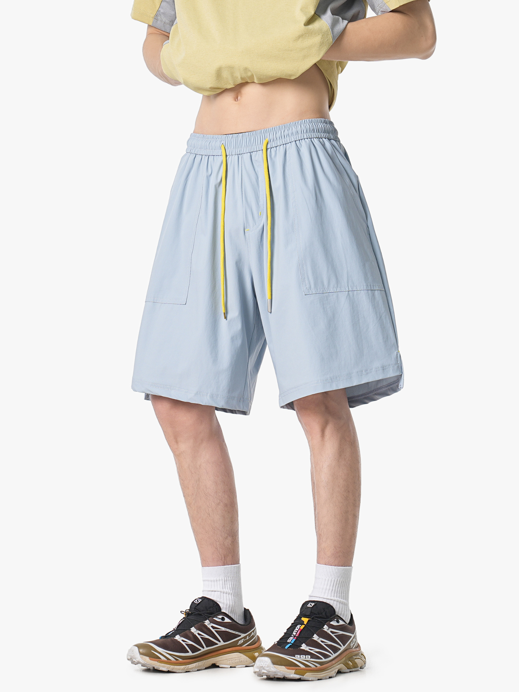FrostShell - Cooling Breathable Wide-Leg Shorts