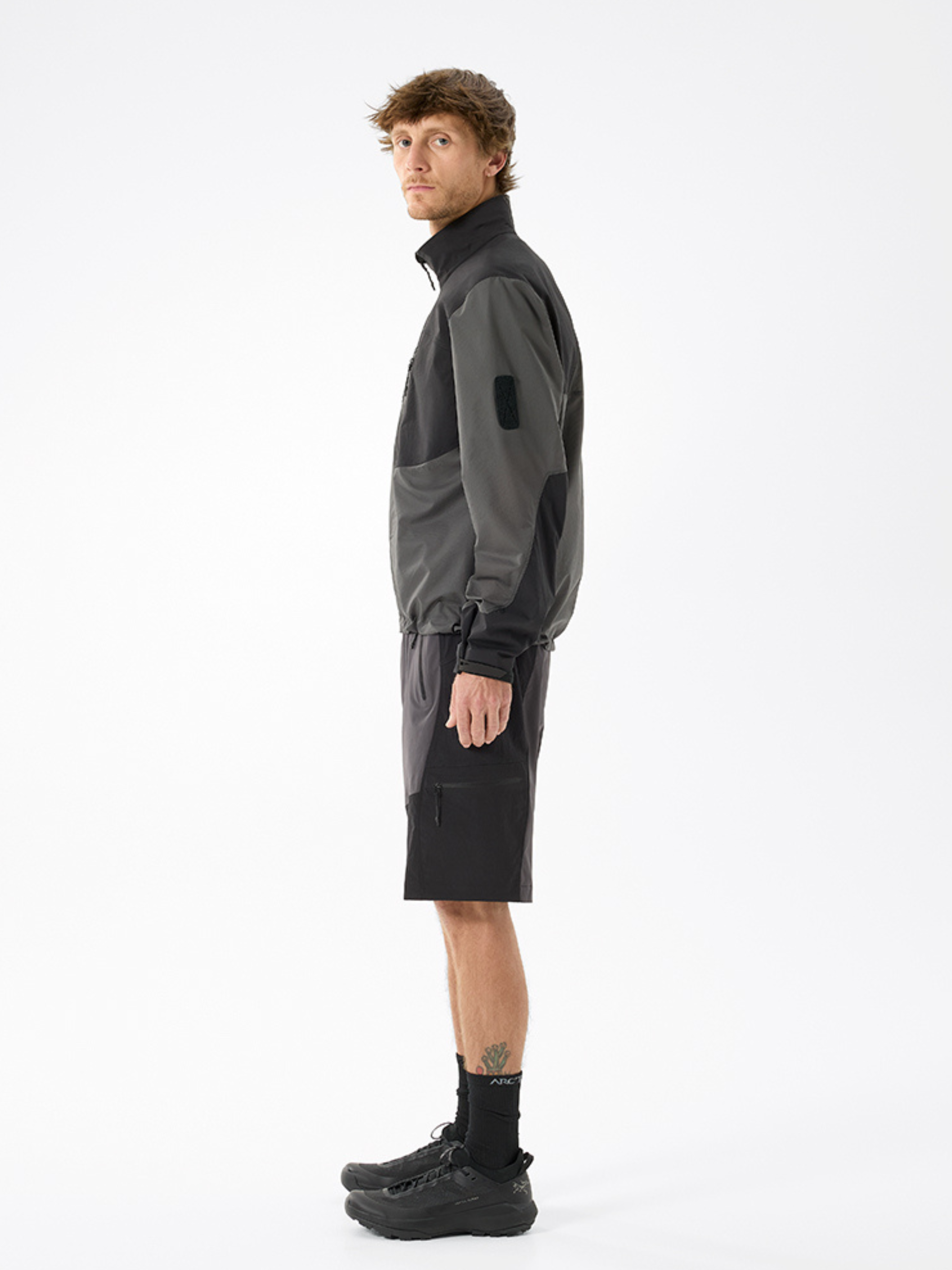 CampRope - Men's UPF50+ Protection Color-Block Softshell Jacket