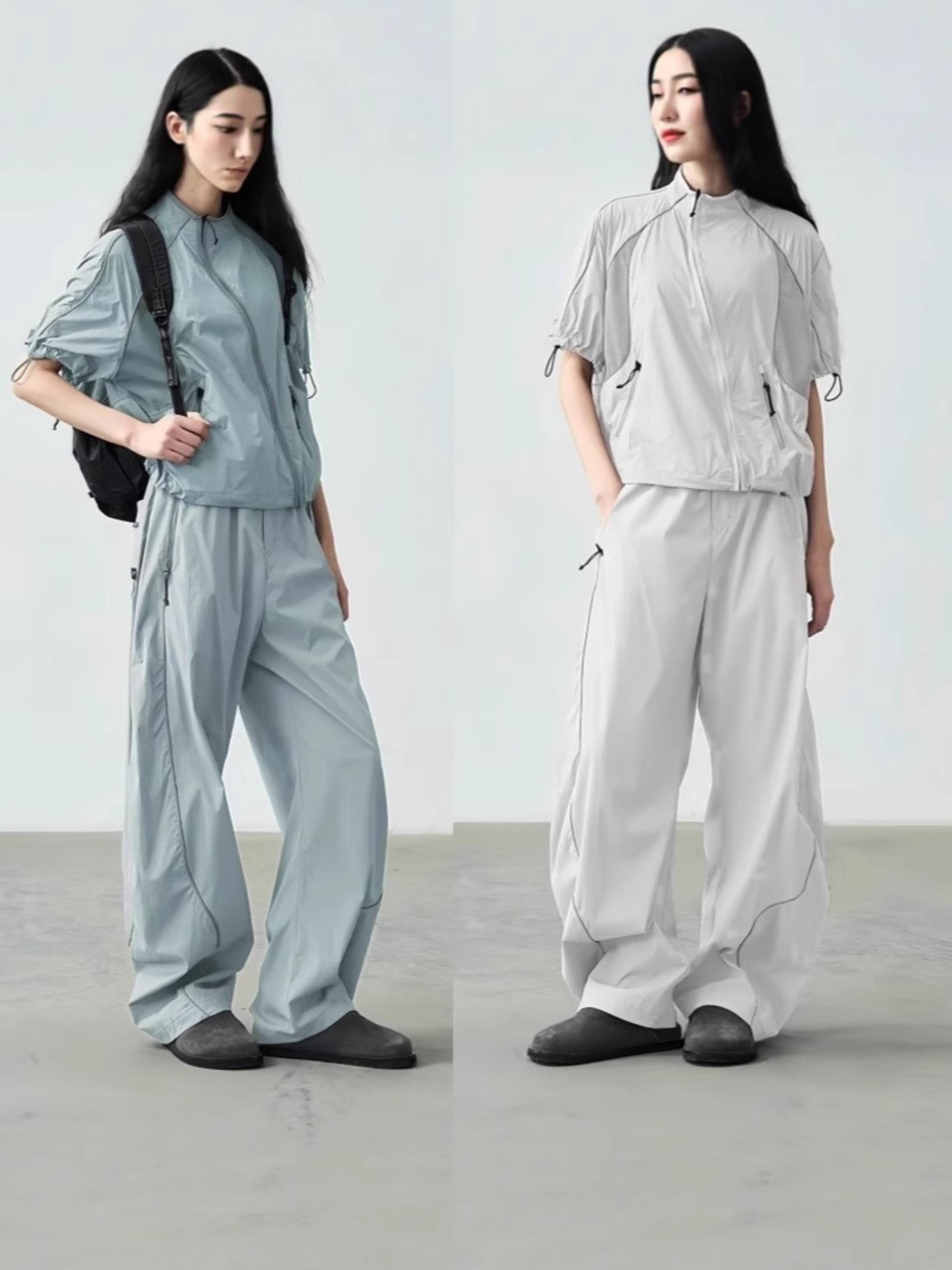 WolfLife - Women's Side-Stripe 3M Reflective Curved Pants