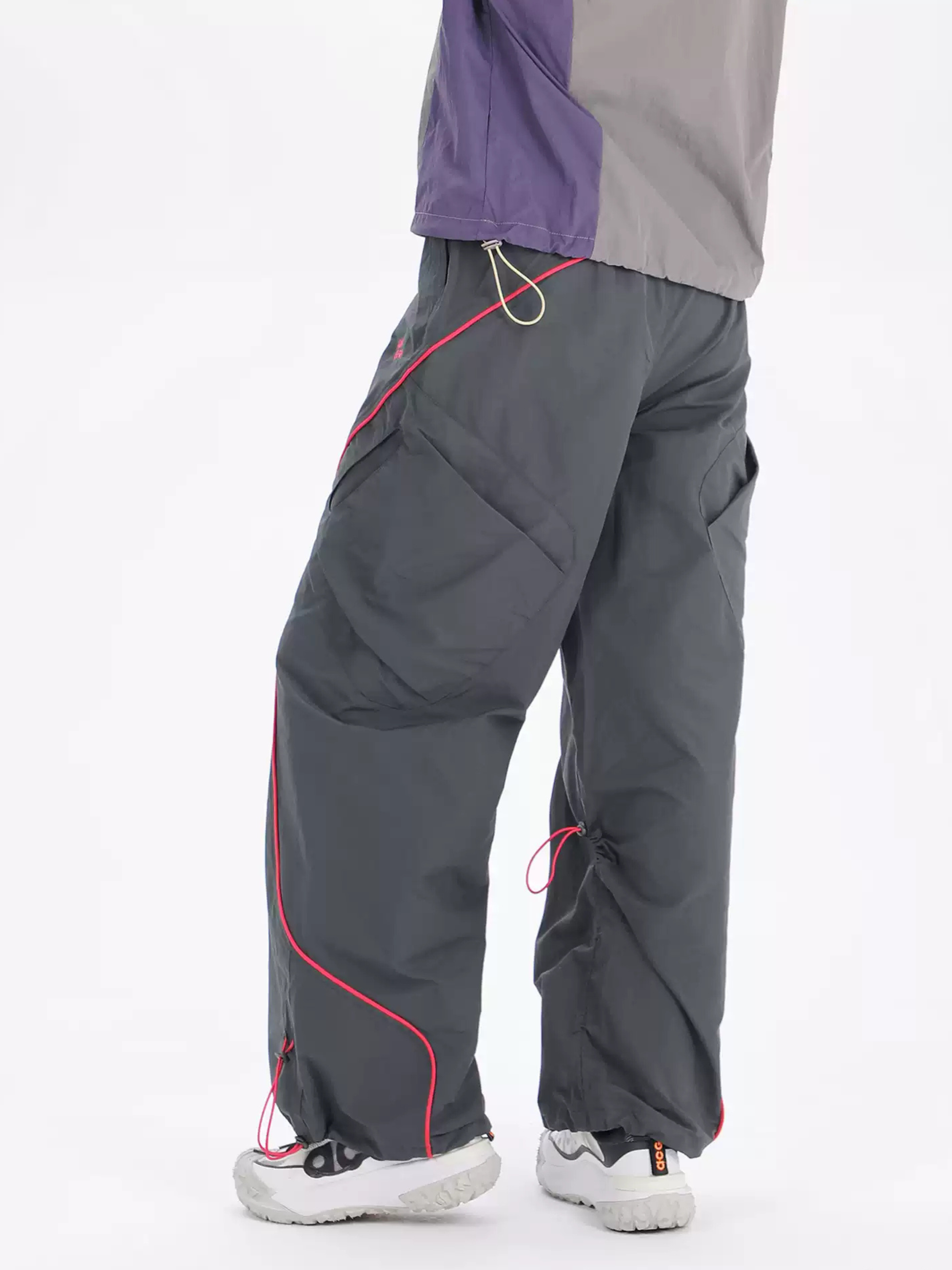 Moonshine - Women's Lightweight Elastic Waist Curved Panel Cargo Pants