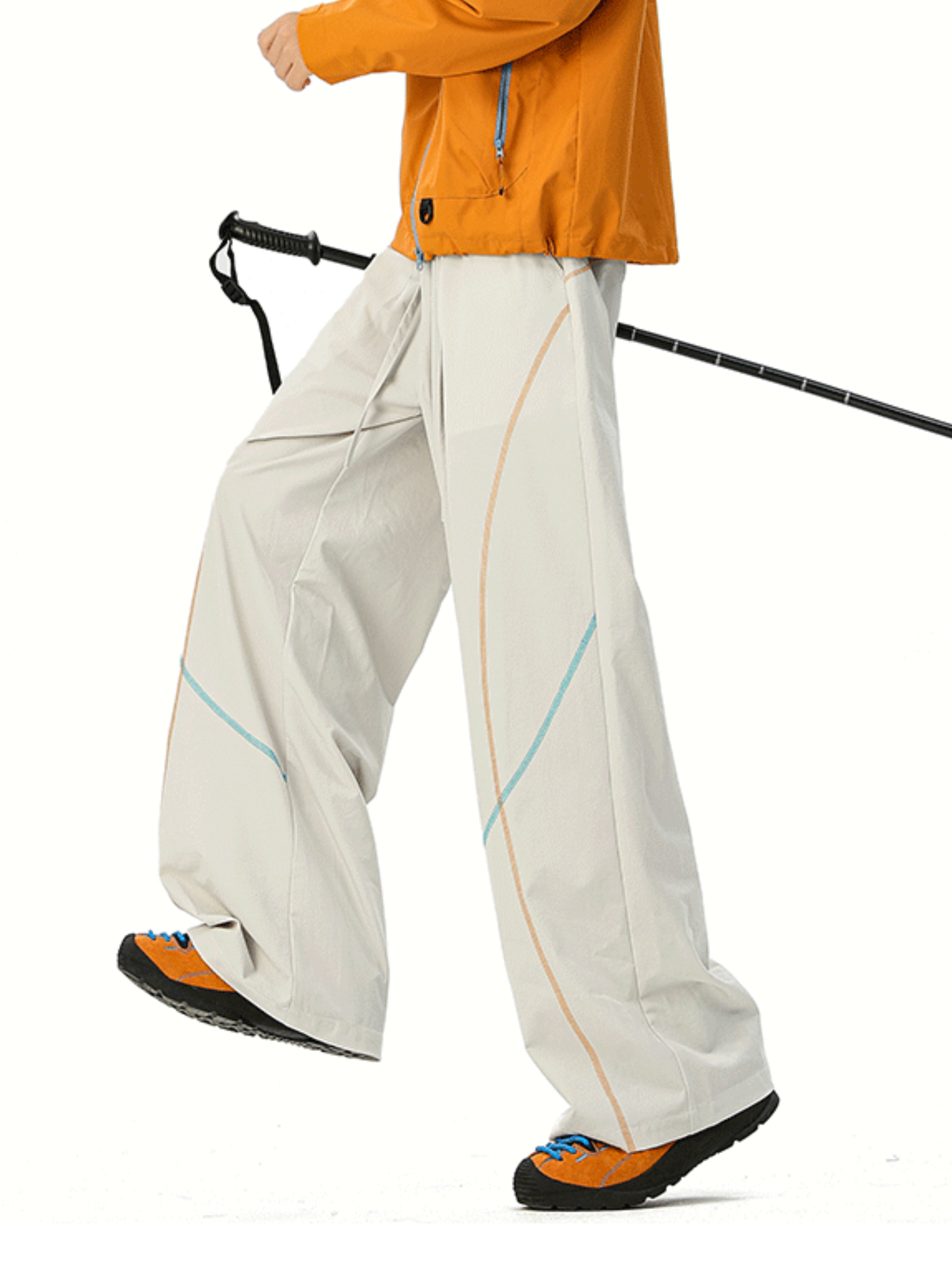 Moonshade - Lightweight Hassel Seam Casual Pants