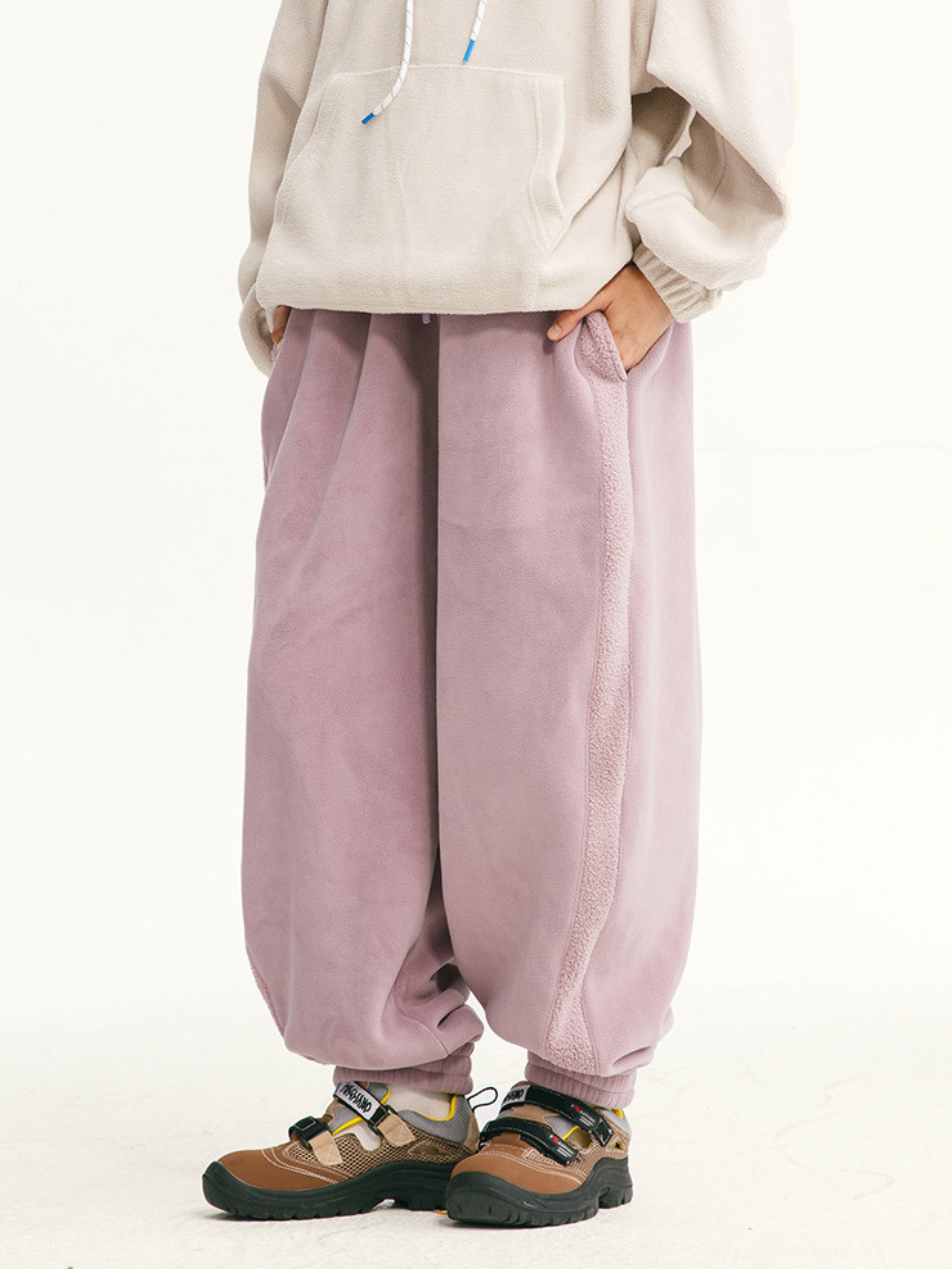 FoxPoint - Unisex Heavyweight Teddy Fleece Jogger Pants