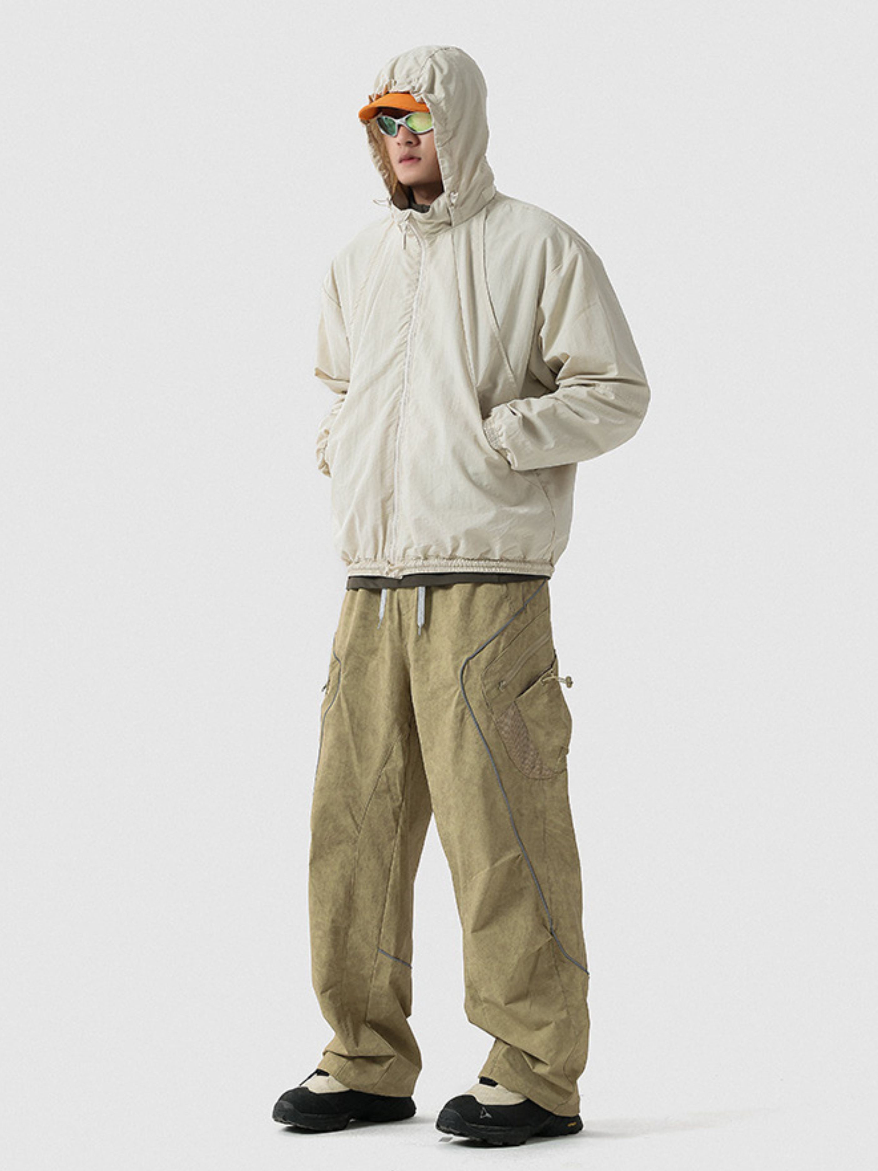 FireClip - Men's Water-Repellent Mud-Dye Utility Cargo Pants